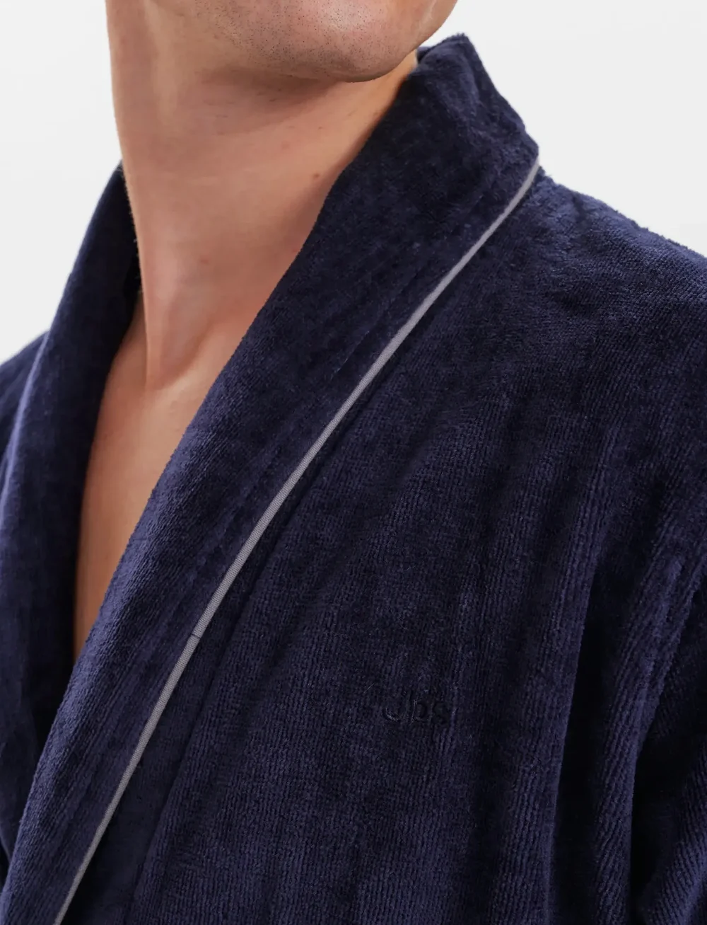 JBS - JBS bathrobe. - bademäntel - blue - 4