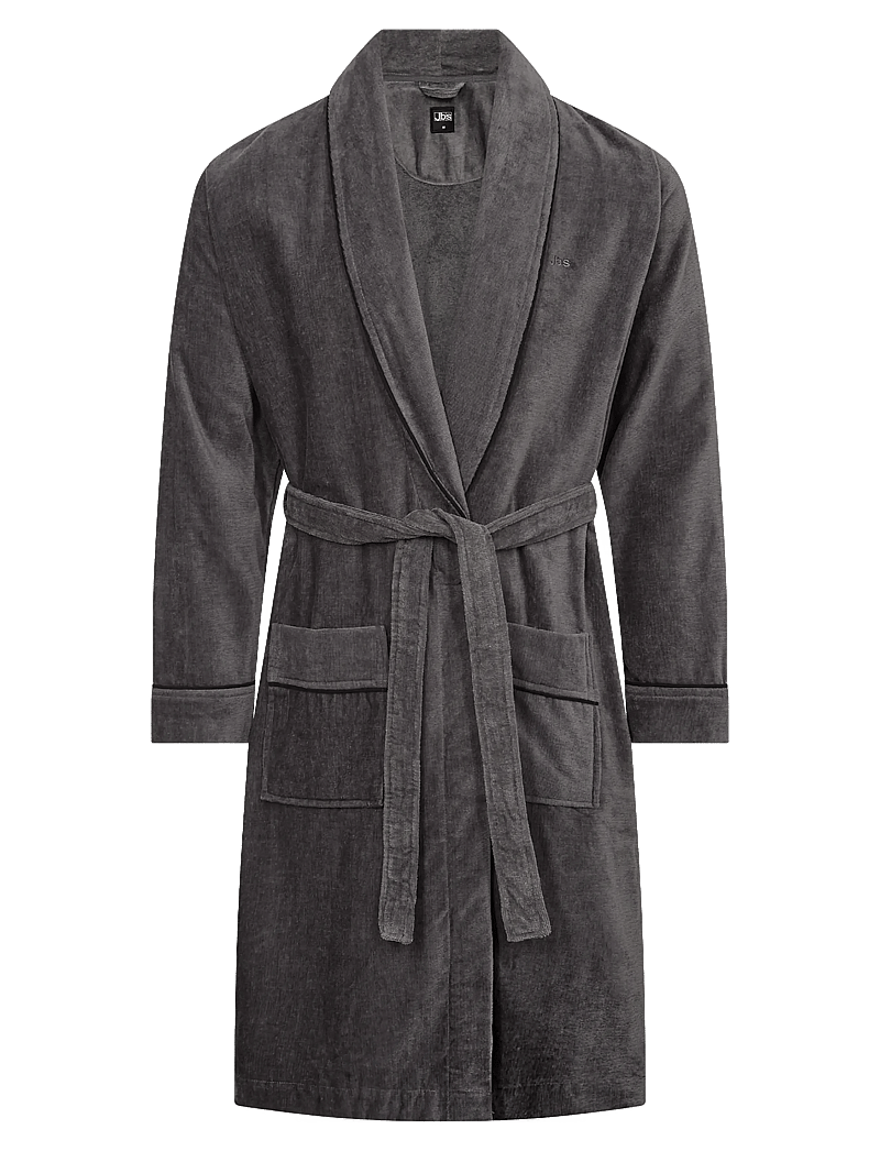 JBS - JBS bathrobe. - szlafroki - grey - 0