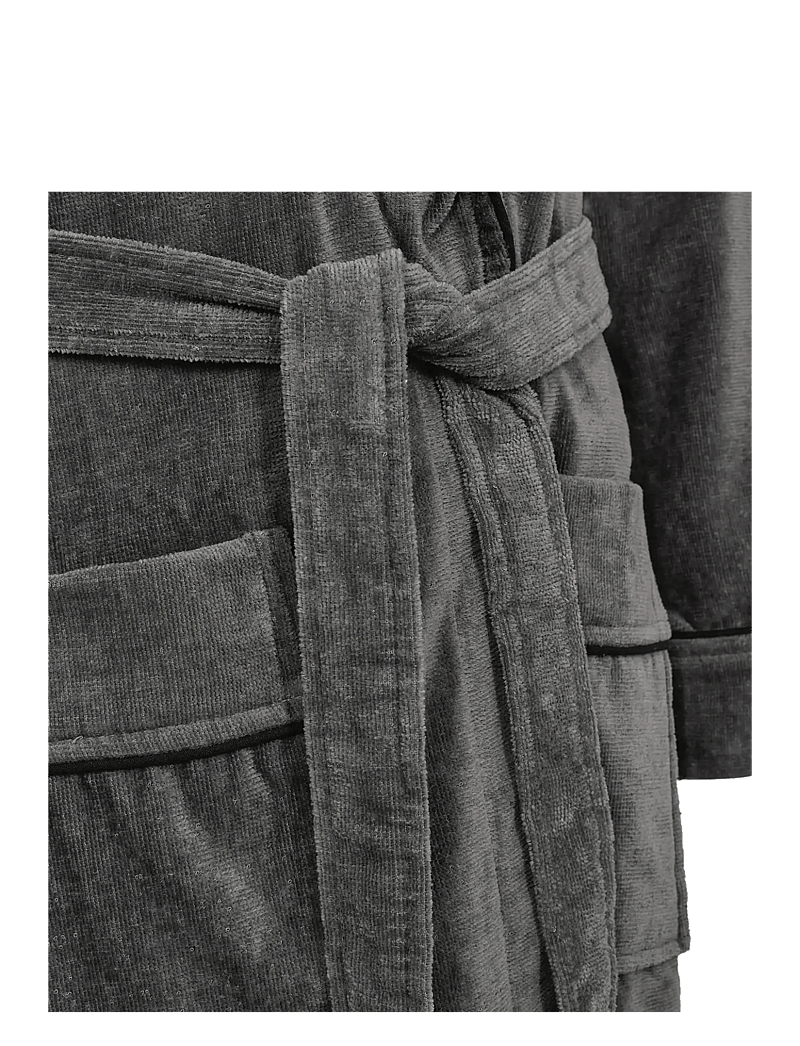 JBS - JBS bathrobe. - szlafroki - grey - 2