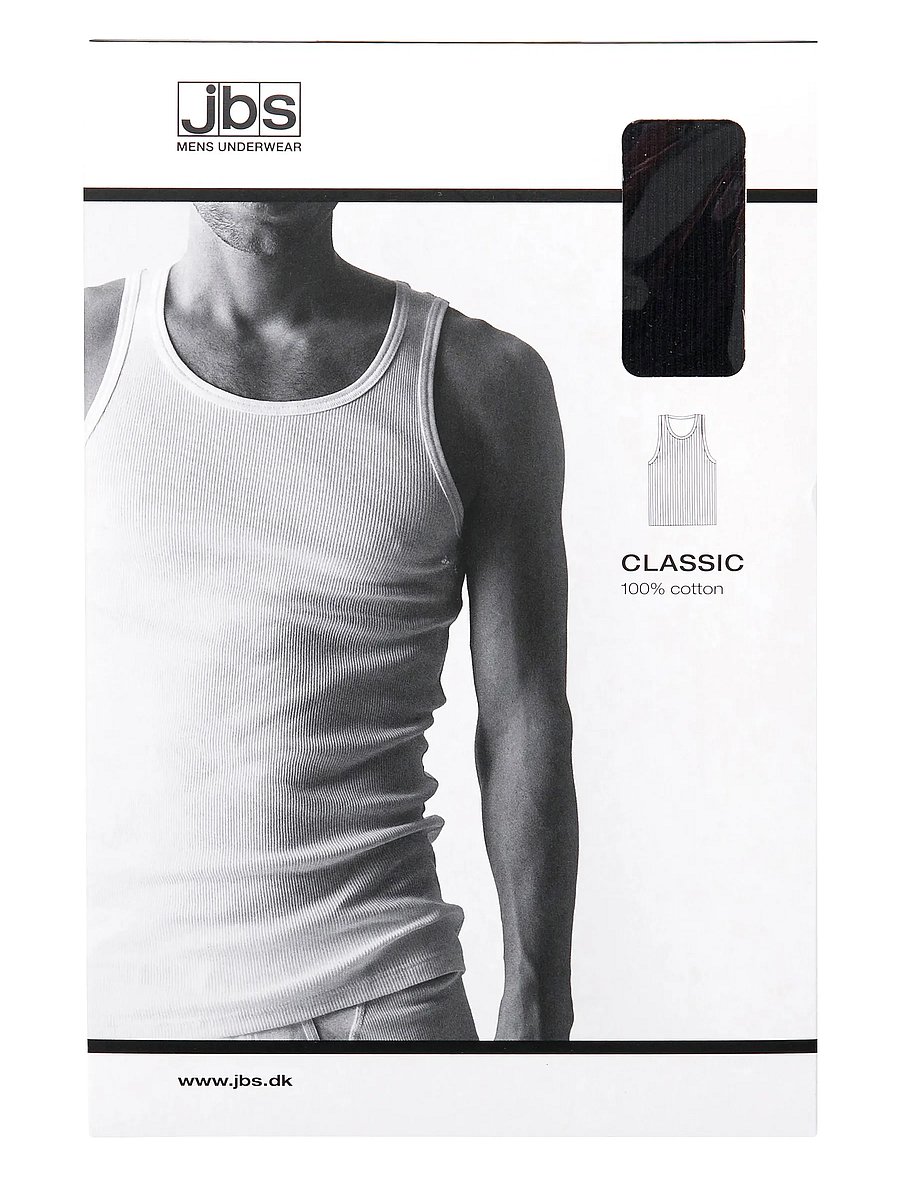 JBS - JBS singlet classic - varrukateta särgid - black - 2