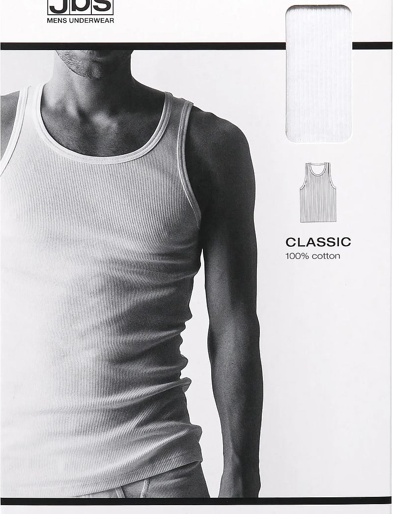 JBS - JBS singlet classic - tank tops - white - 3