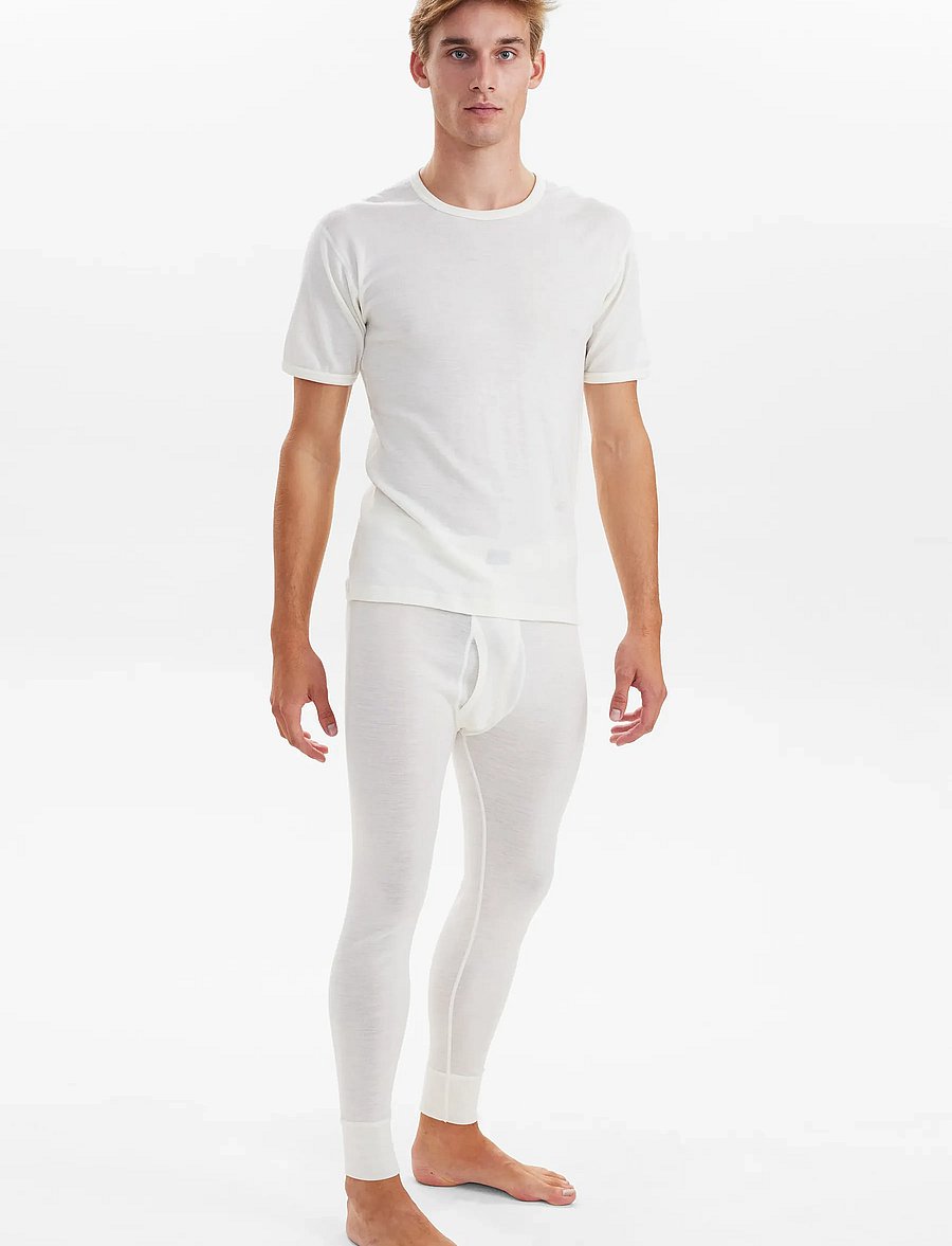 JBS - JBS t-shirt wool - kortärmade t-shirts - white - 0