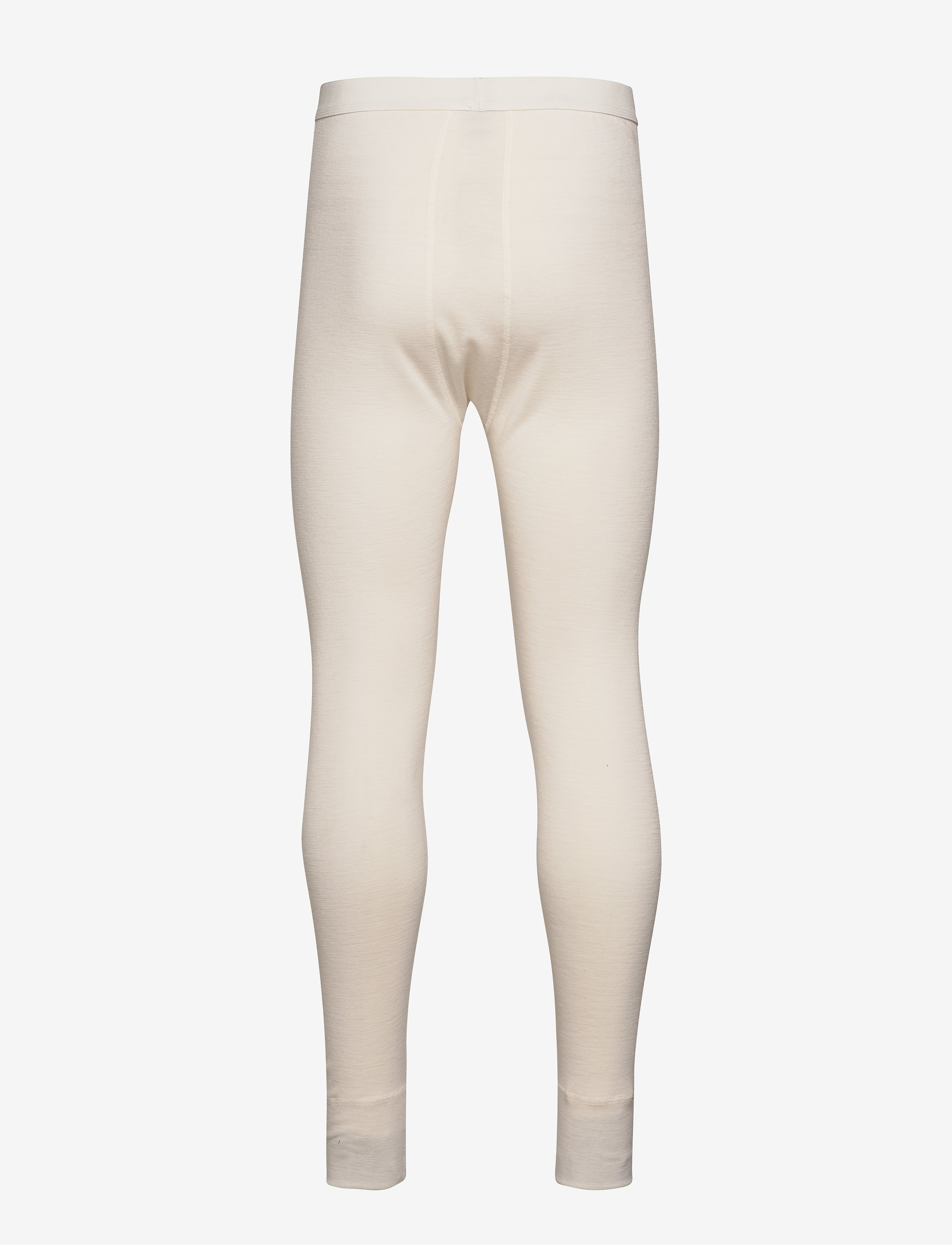 JBS - JBS long johns with fly wool. - underställsbyxor - white - 4