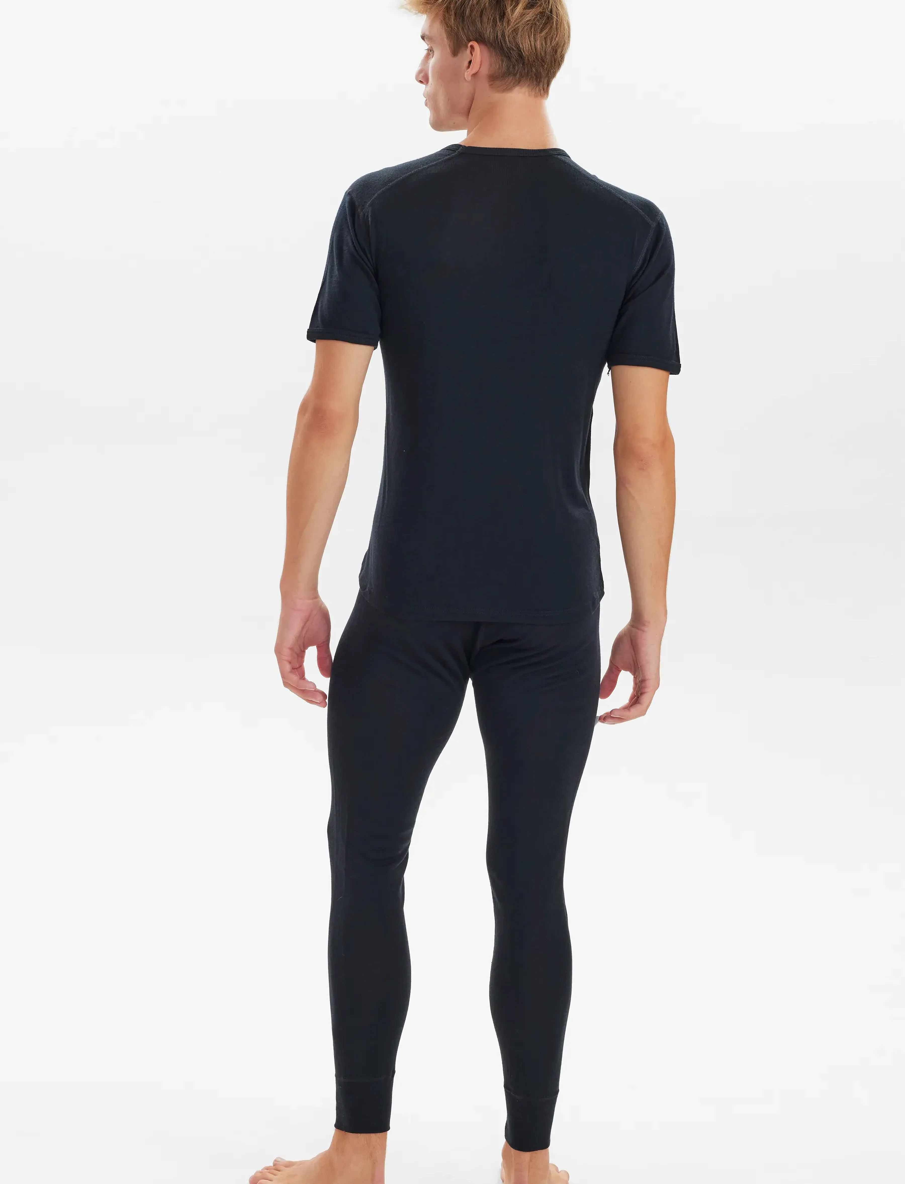 JBS - JBS t-shirt wool - krótki rękaw - black - 4