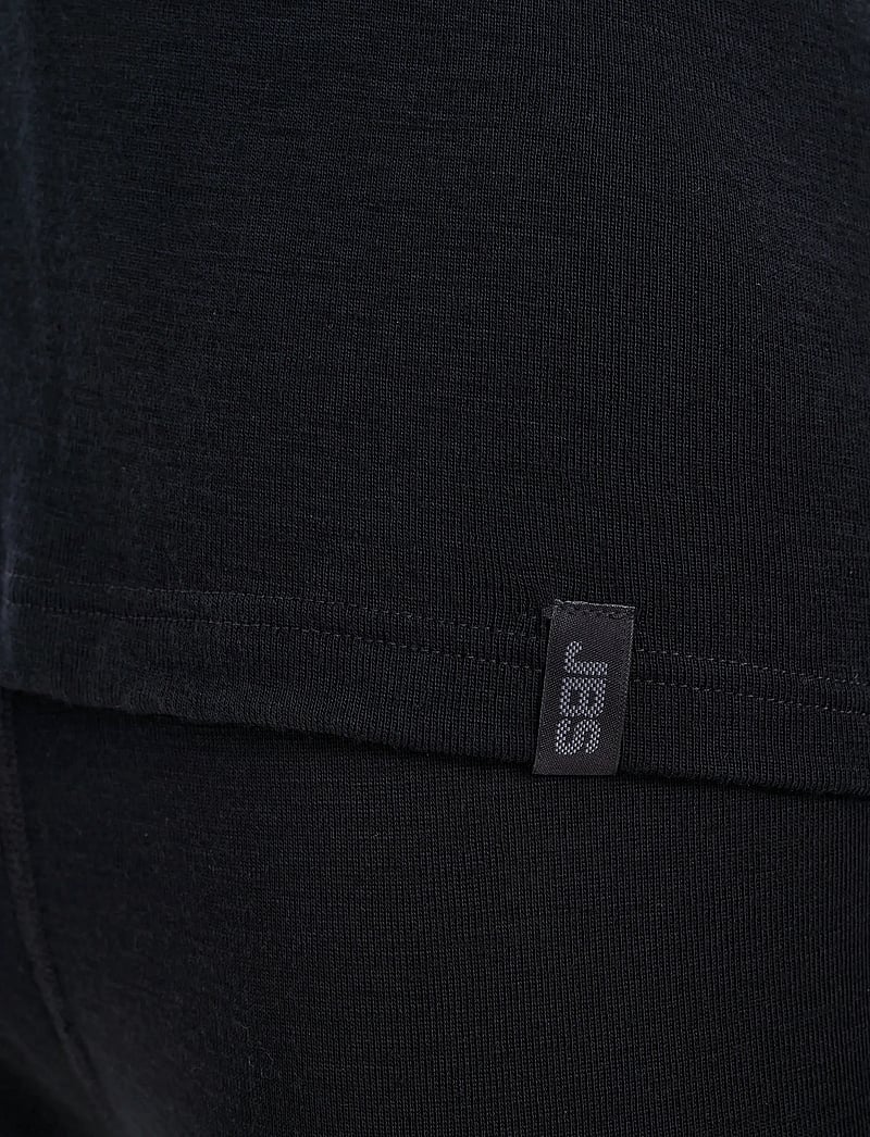 JBS - JBS t-shirt wool - kortærmede t-shirts - black - 5