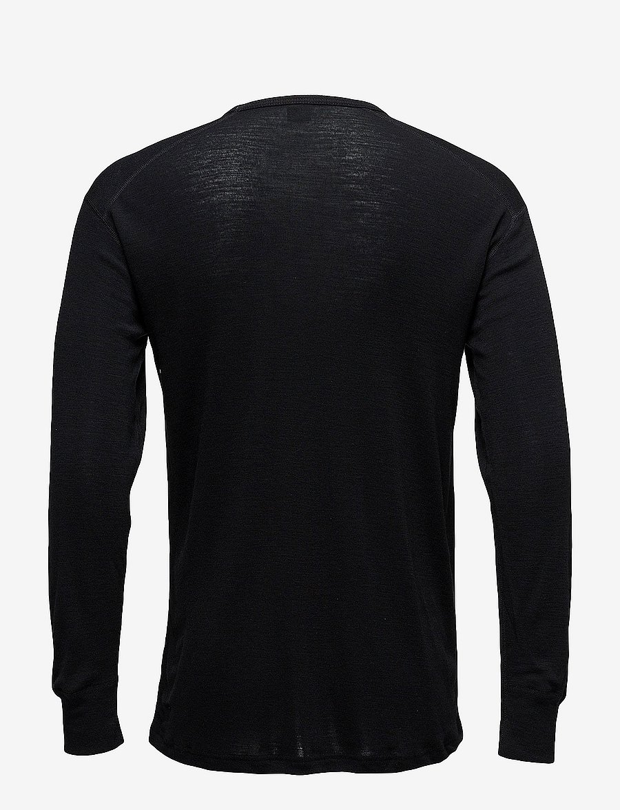 JBS - JBS t-shirt long sleeve wool. - lange mouwen - black - 3