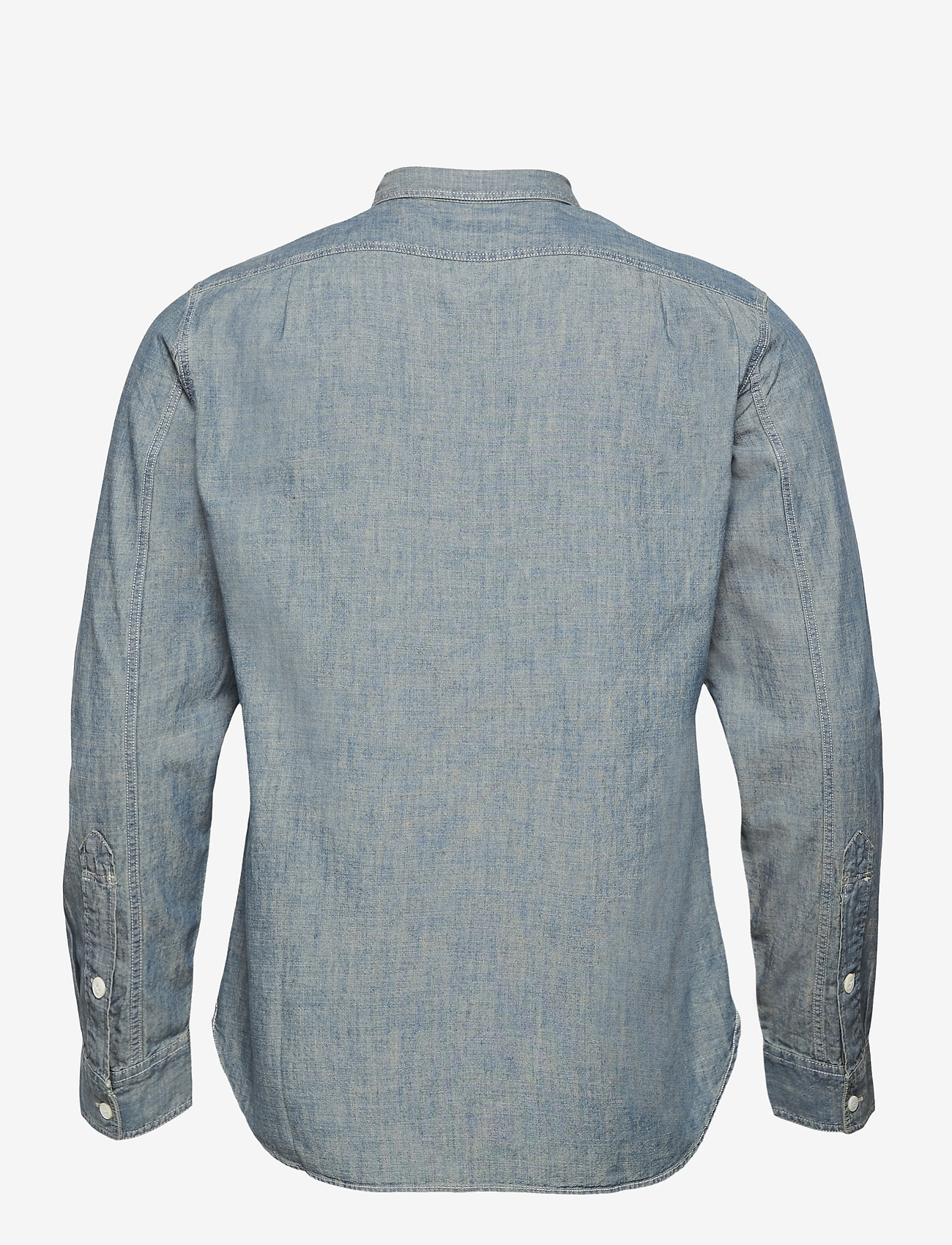 J.Crew - Vintage Chambray Utility Shirt - jeansskjorter - blue - 1