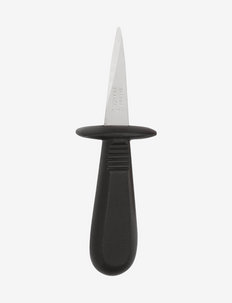 Oyster knife with black polypro handle, Jean Dubost