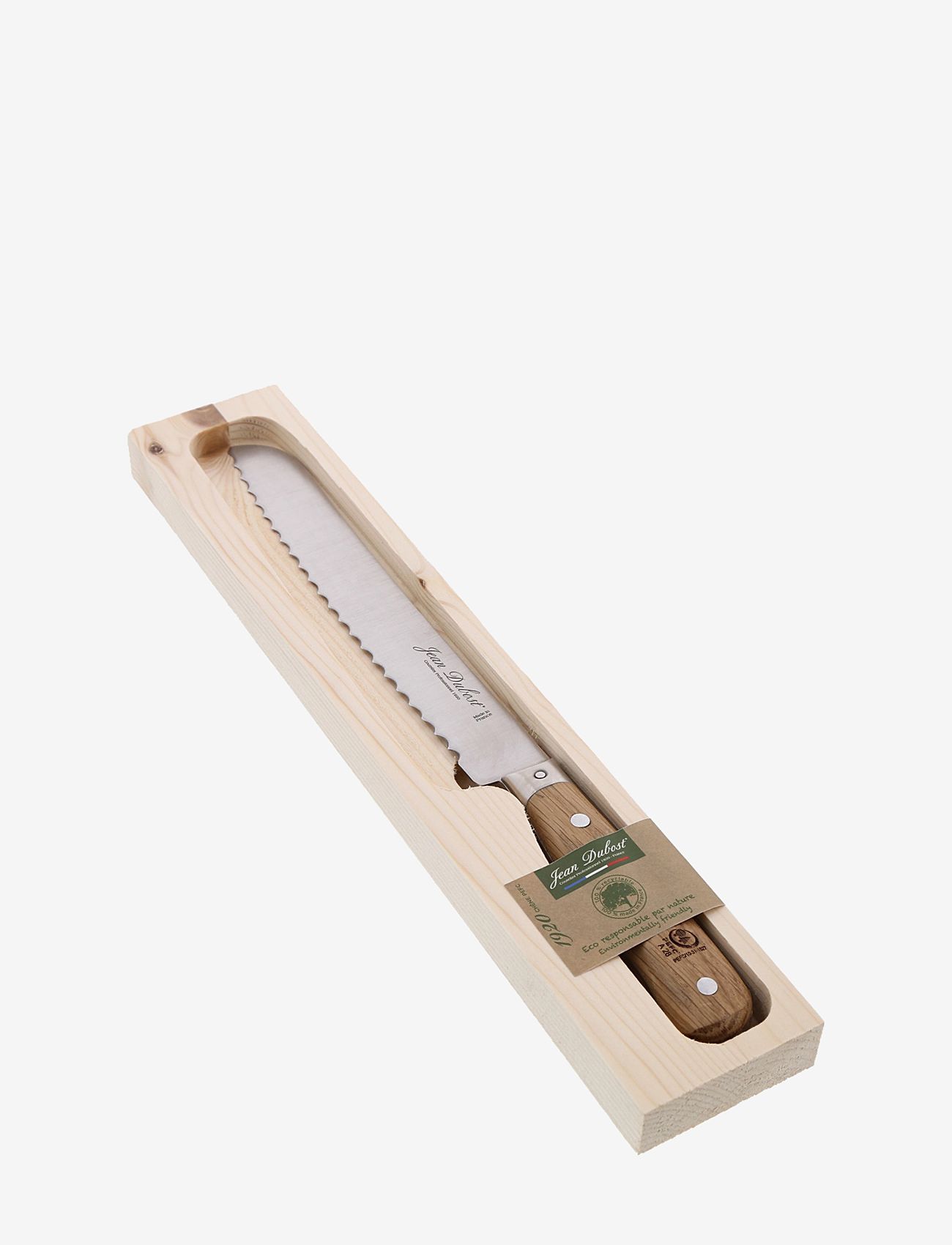 Jean Dubost - Bread knife - leivanoad - light brown - 1