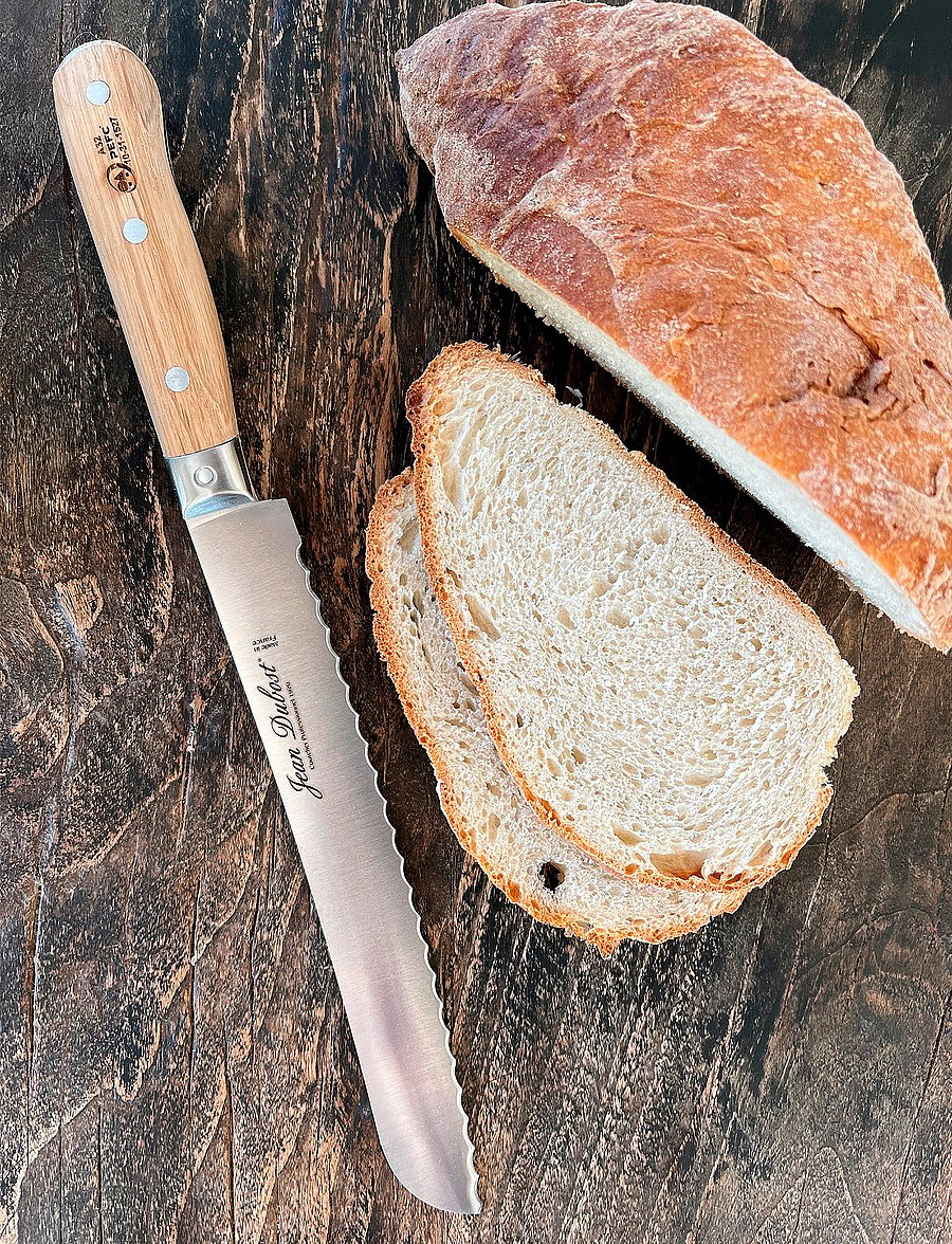 Jean Dubost - Bread knife - leivanoad - light brown - 0
