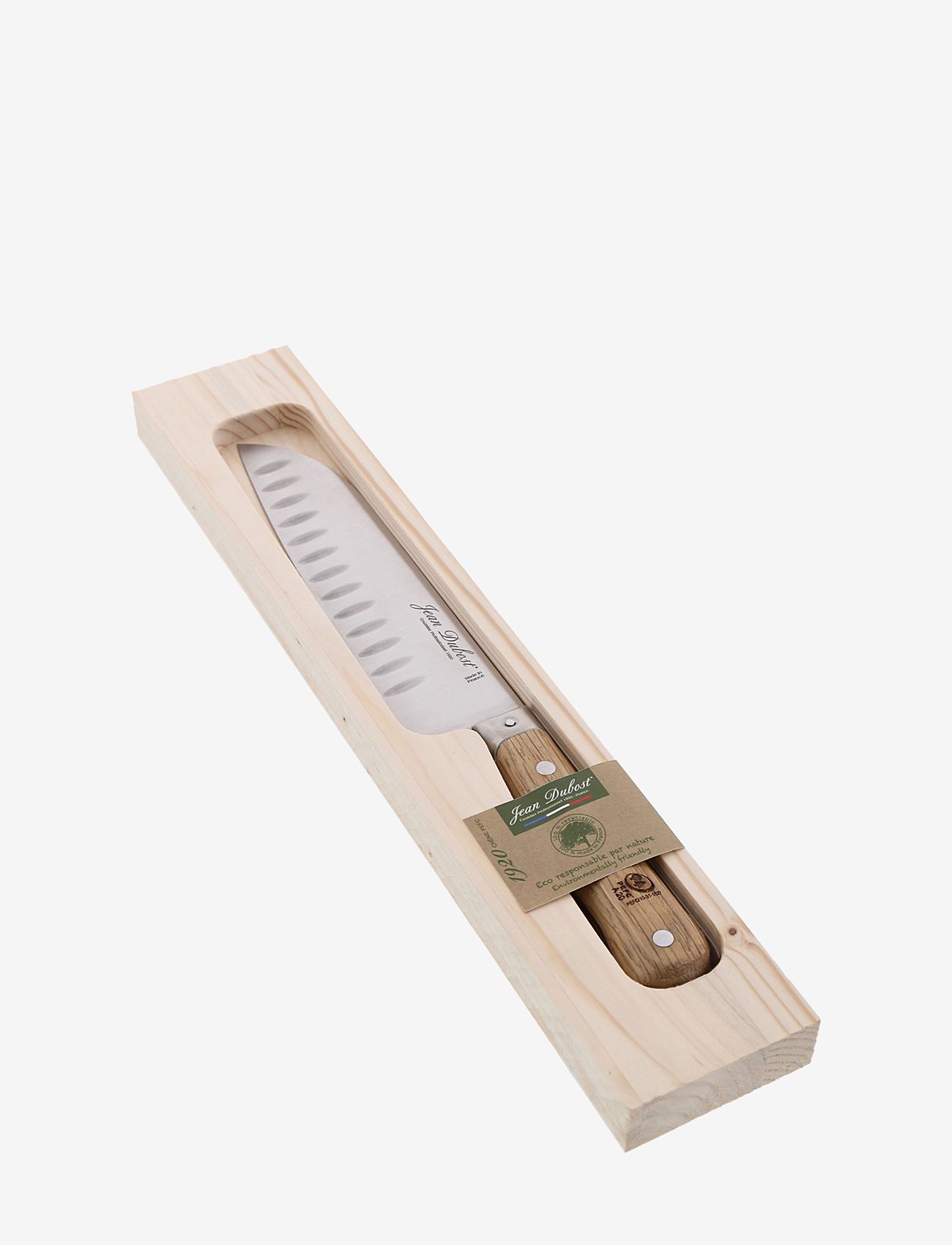 Jean Dubost - Santoku knife - „santoku“ peiliai - brown - 1