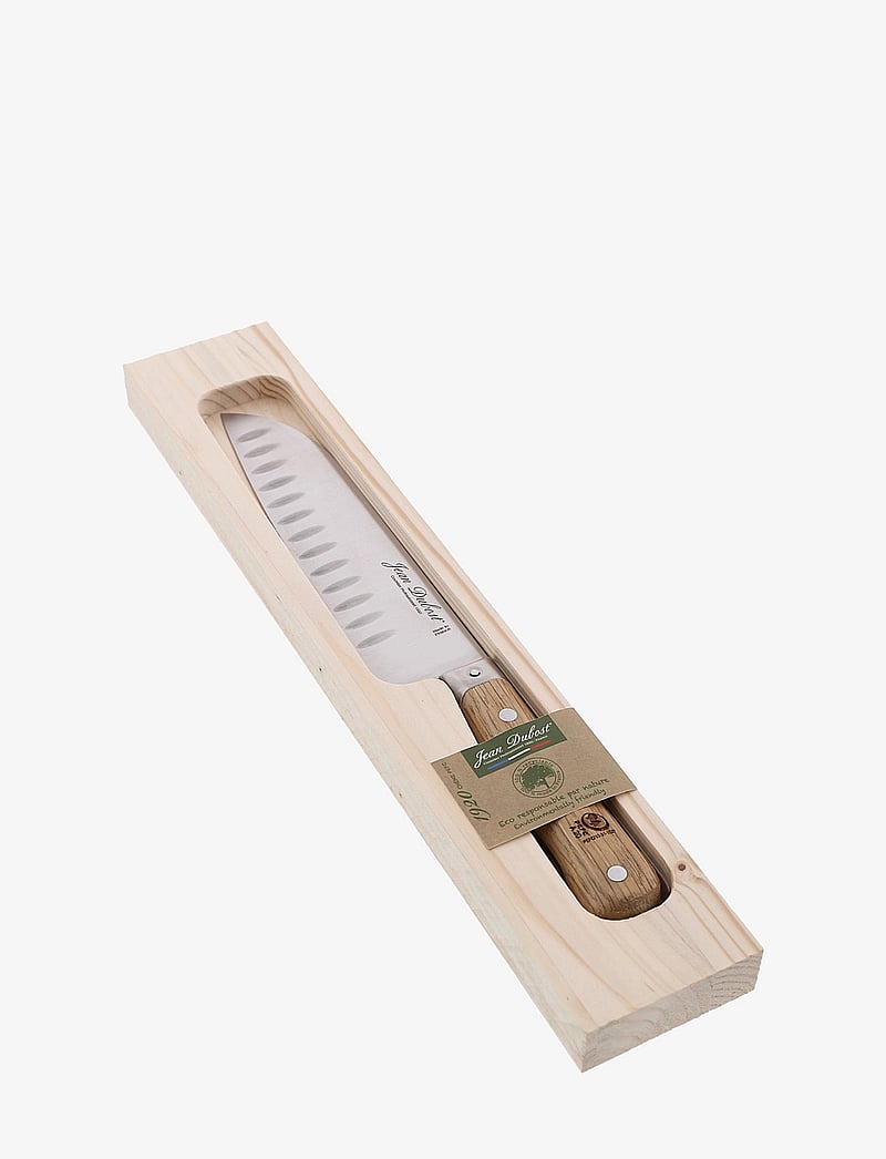 Jean Dubost - Santoku knife - santoku messer - brown - 1