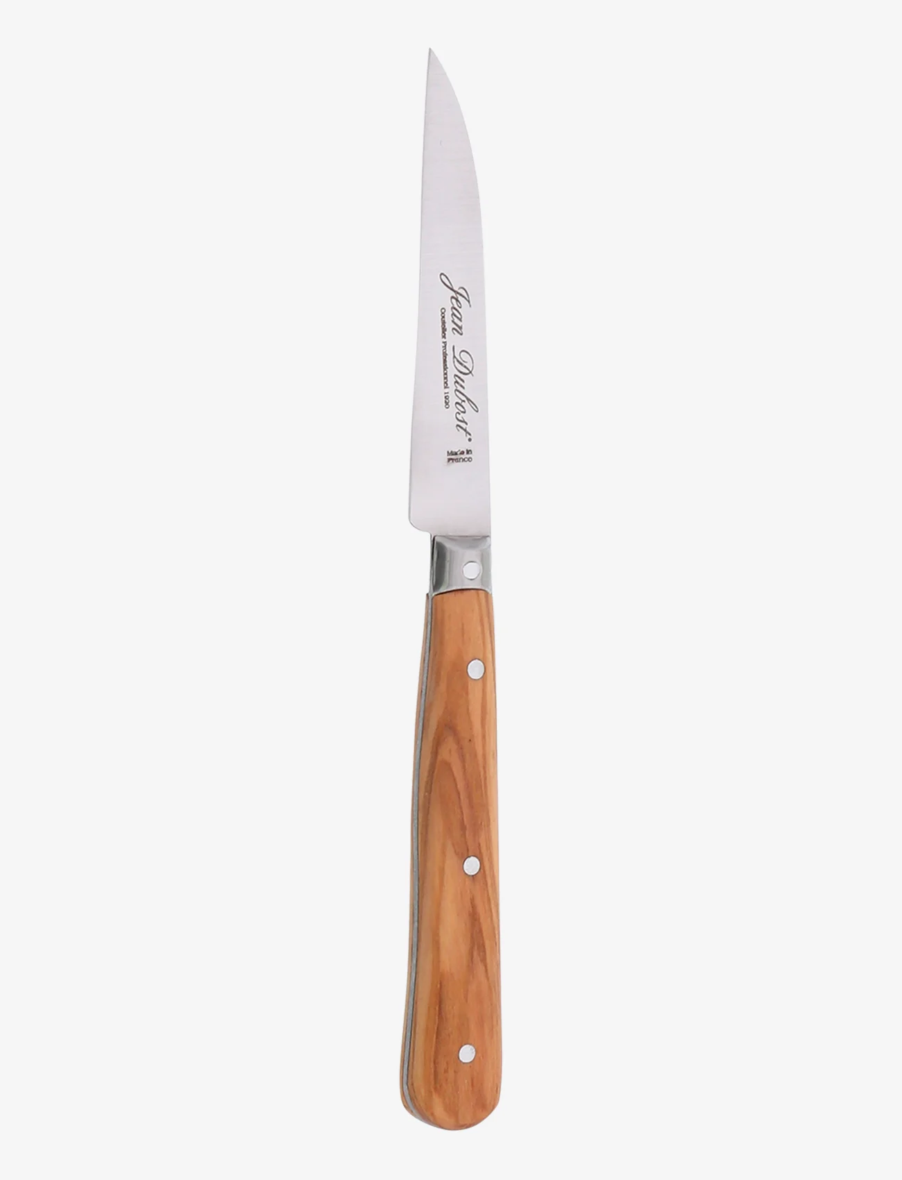 Jean Dubost - CTX OFFICE STYLET 1920 MANCHE OLIVIER SUR CARTE - chef knives - brown - 0