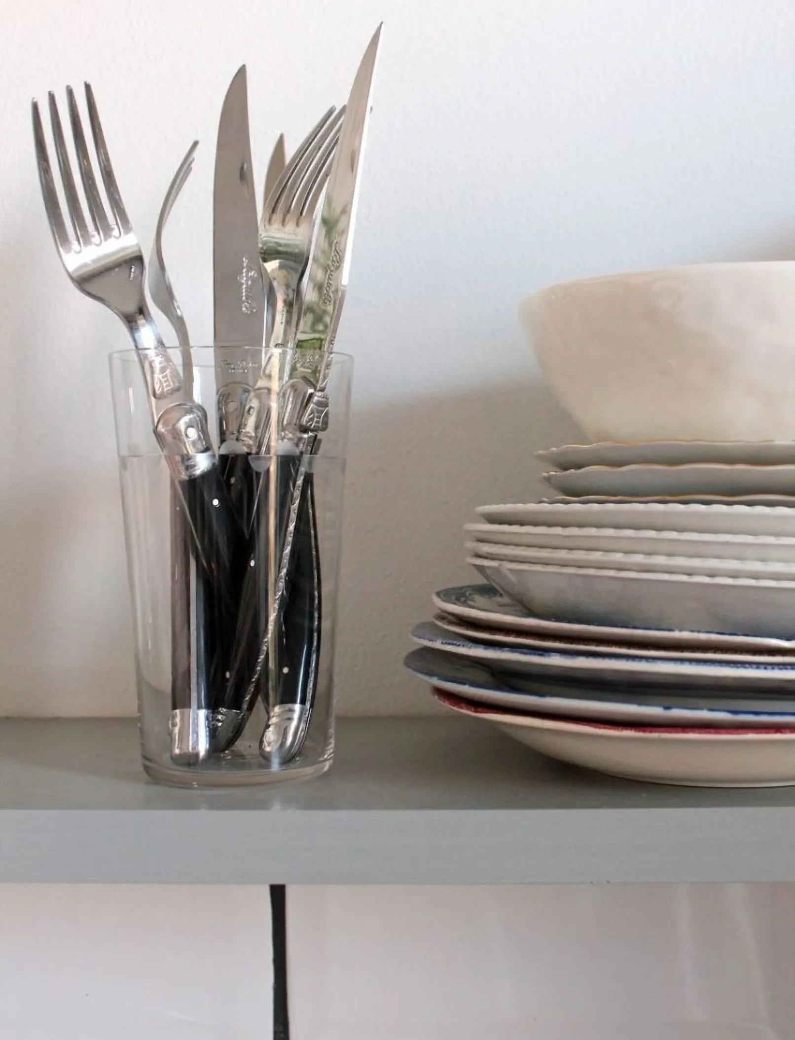 Jean Dubost Laguiole Kniv, One Size, Cutlery, Schwarz - Forks, Homeware