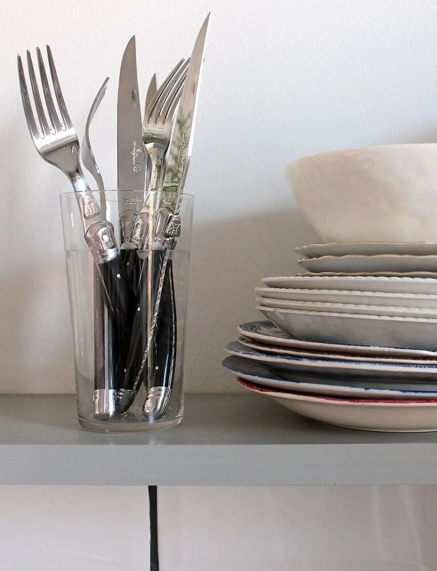 Jean Dubost - FORK 1,5 MM THICKNESS - madalaimad hinnad - black - 1