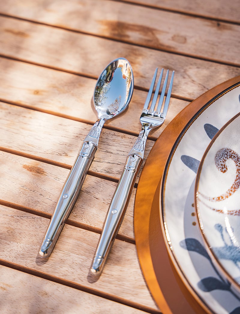 Jean Dubost - FORK 1,5 MM THICKNESS - kahvlid - silver - 2
