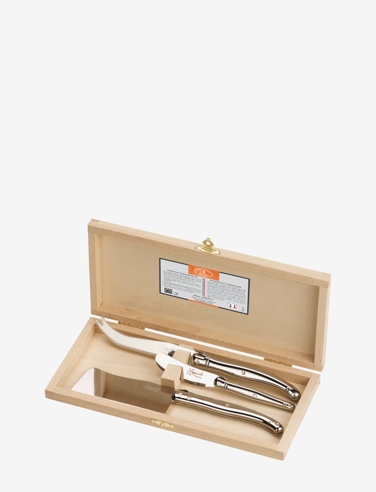 JEAN DUBOST Ostesæt Laguiole Silber - One Size - Unisex