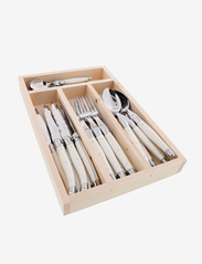 Jean Dubost - Cutlery set 24 pcs Laguiole - bestecksets - ivory - 0