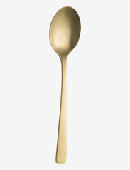 Jean Dubost - TABLE SPOON JET GOLD COATING - ruokalusikat - gold - 0