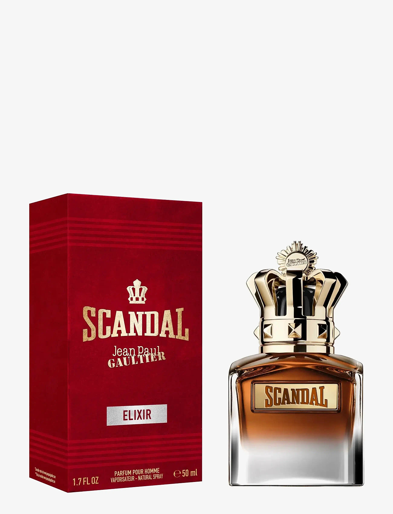 Jean Paul Gaultier - Scandal Elixir Parfum For Him 50 ml - till honom  - clear - 2