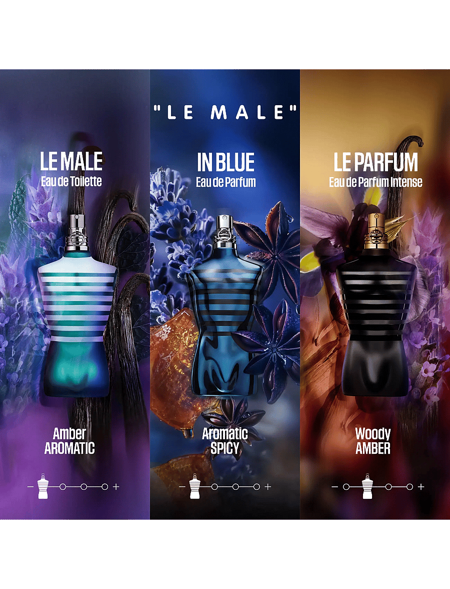 Jean Paul Gaultier - Le Male In Blue Eau de Parfum - till honom - clear - 4