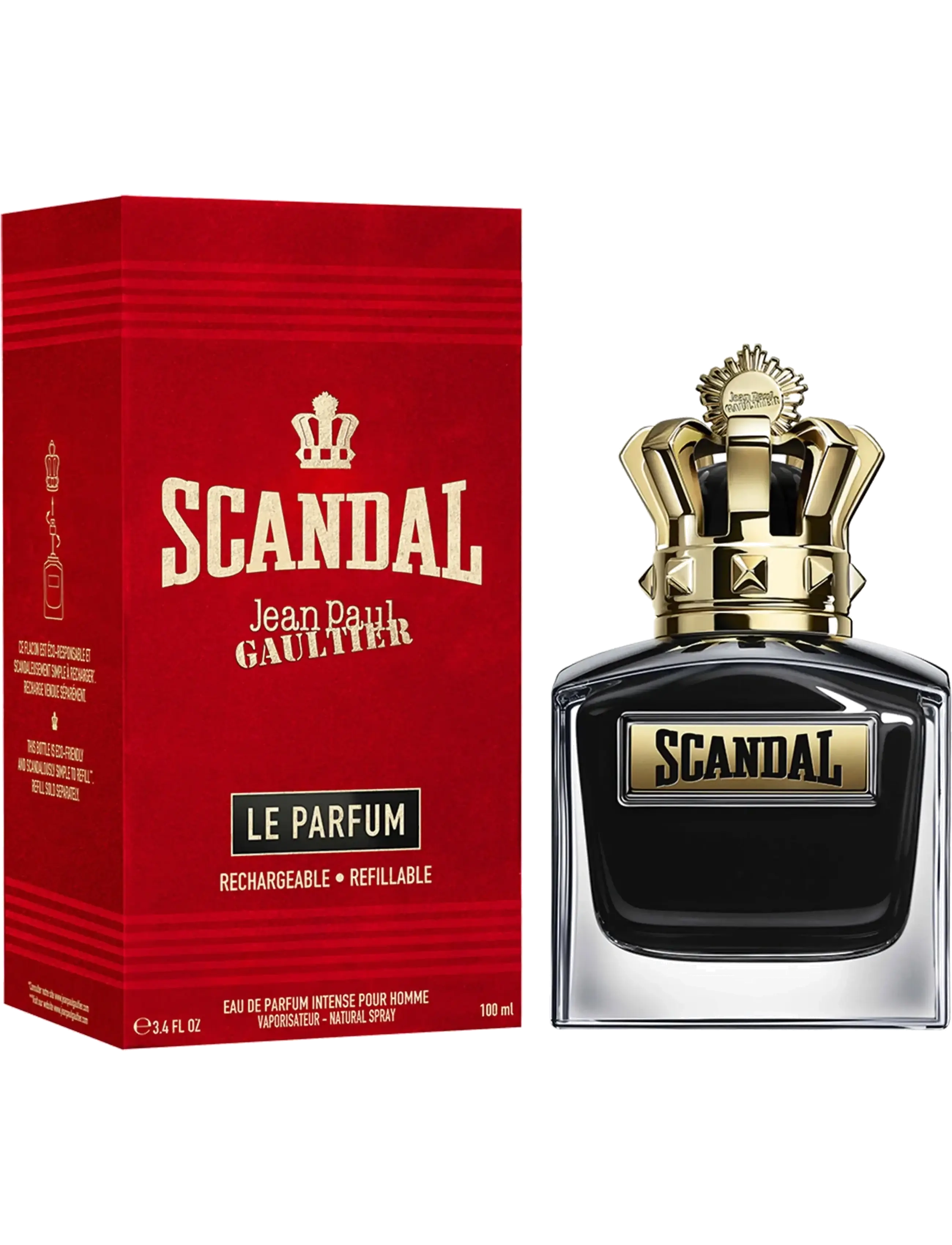 Scandal Pour Homme Le Parfum Doftnoter av Pelargon, Tonkaböna, Sandelträ 3