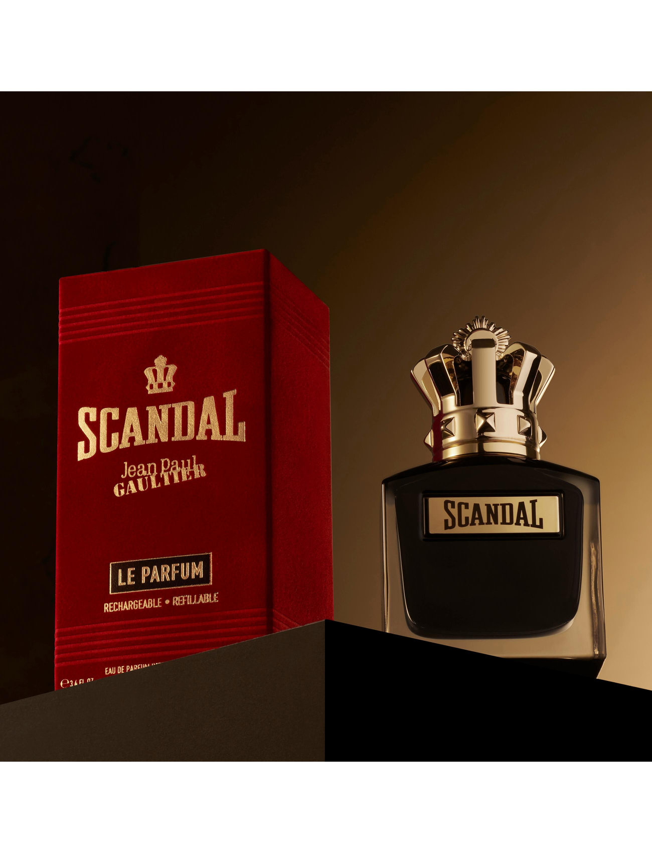 Jean Paul Gaultier - Jean Paul GAULTIER Scandal Le Parfum Him Eau de parfum refillable 50 ML - til ham  - clear - 2