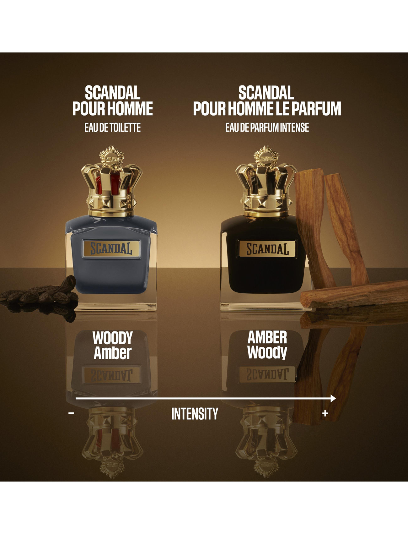 Jean Paul Gaultier - Jean Paul GAULTIER Scandal Le Parfum Him Eau de parfum refillable 50 ML - til ham  - clear - 5
