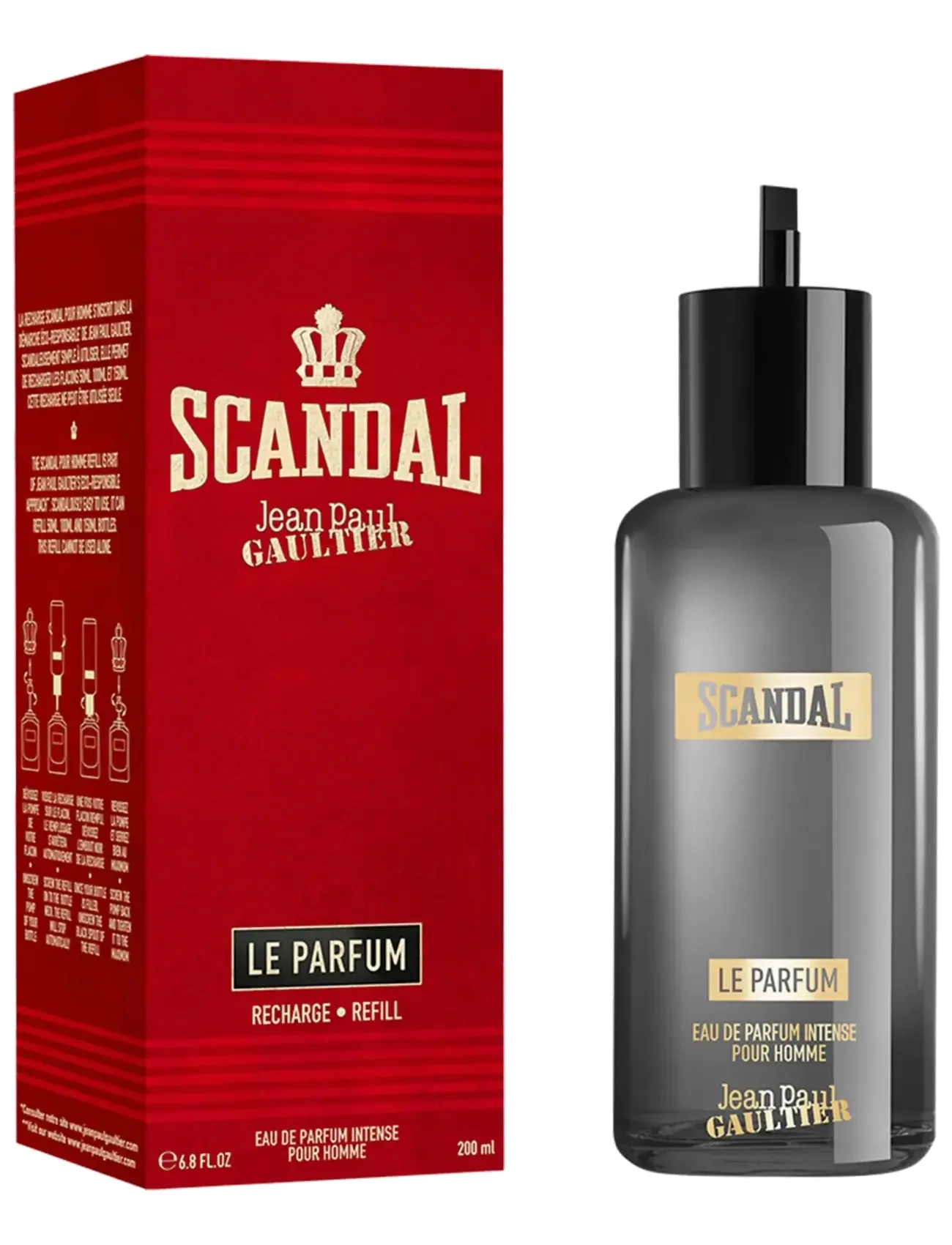 Scandal Le Parfum Him Eau De Parfum Refill Bottle 2