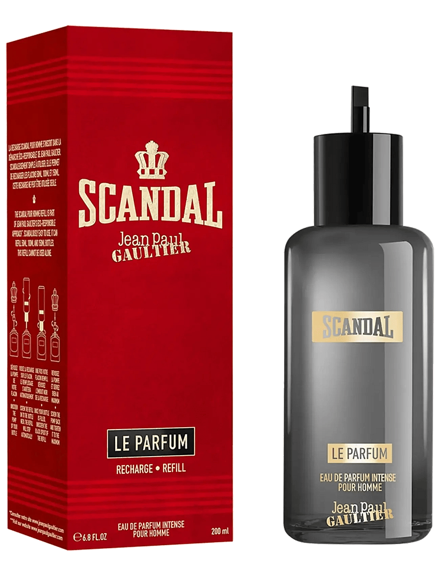 Jean Paul Gaultier - Jean Paul GAULTIER Scandal Le Parfum Him Eau de parfum refill bottle 200 ML - till honom - clear - 2