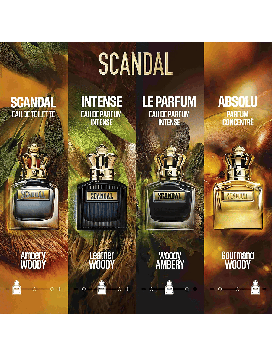 Jean Paul Gaultier - Jean Paul GAULTIER Scandal Absolu Him Eau de parfum 50 ML - till honom - clear - 4