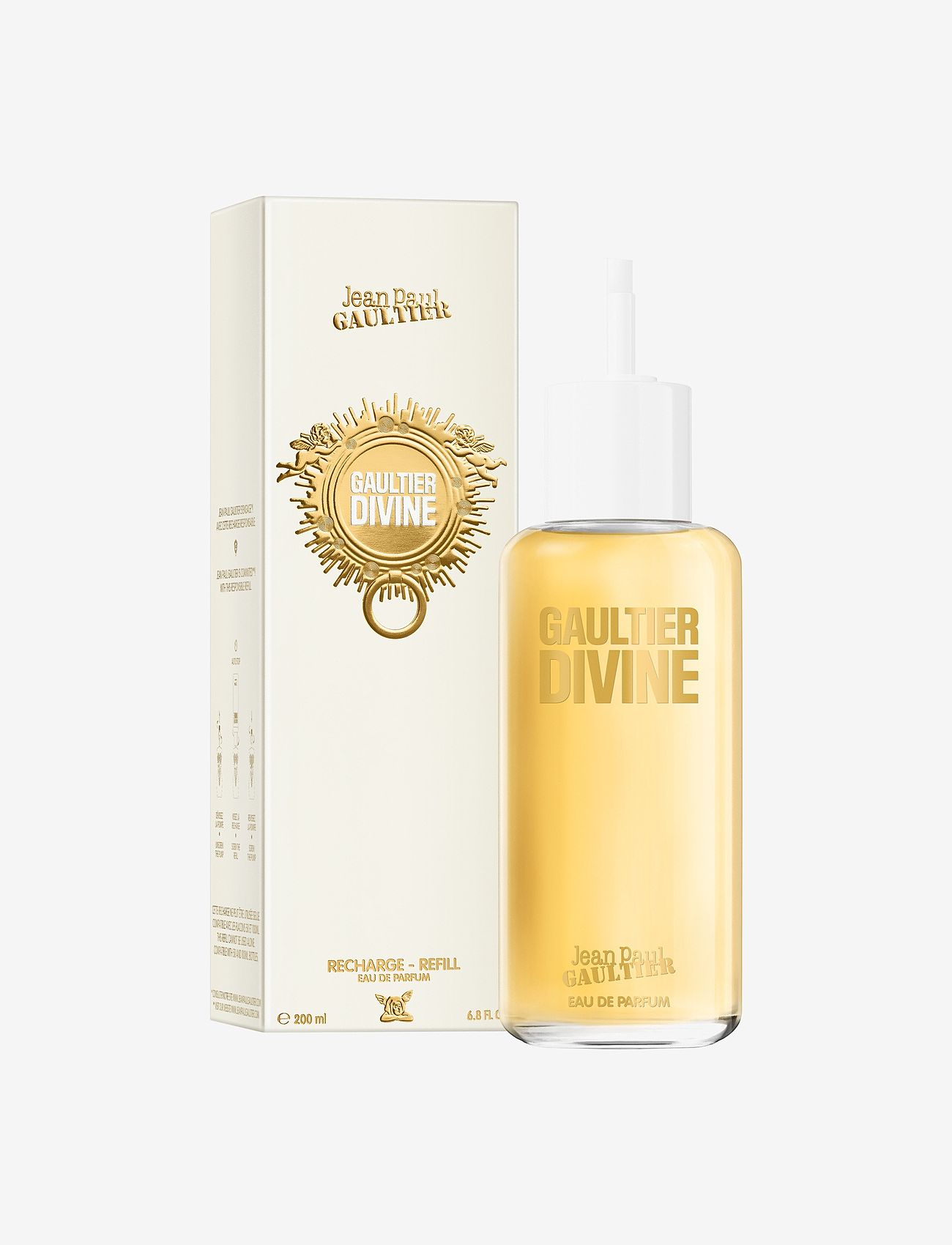 Jean Paul Gaultier - JEAN PAUL GAULTIER DIVINE EAU DE PARFUM REFILL BOTTLE - redo för date night - clear - 1