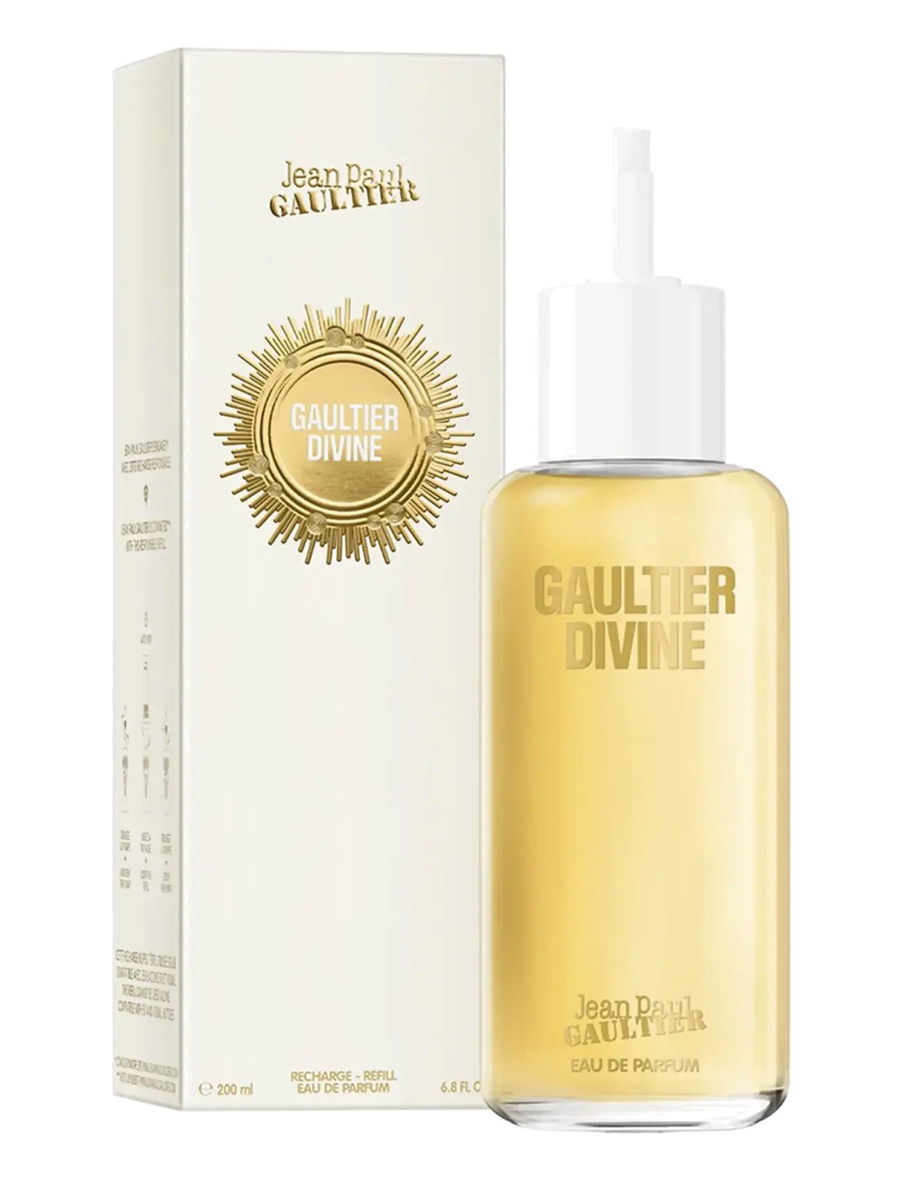Jean Paul Gaultier - JEAN PAUL GAULTIER DIVINE EAU DE PARFUM REFILL BOTTLE - redo för date night - clear - 1