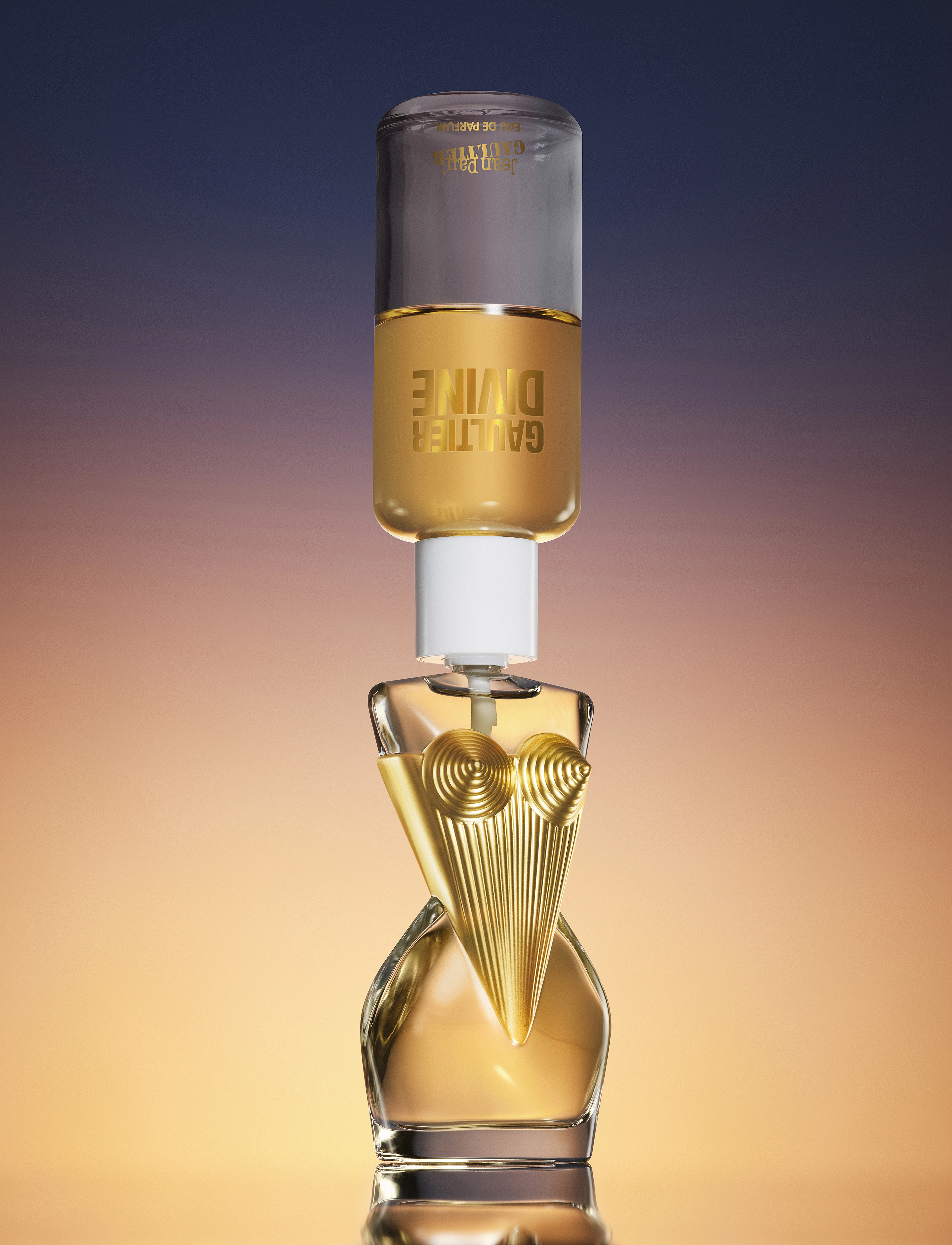Jean Paul Gaultier - JEAN PAUL GAULTIER DIVINE EAU DE PARFUM REFILL BOTTLE - parfymer - clear - 4