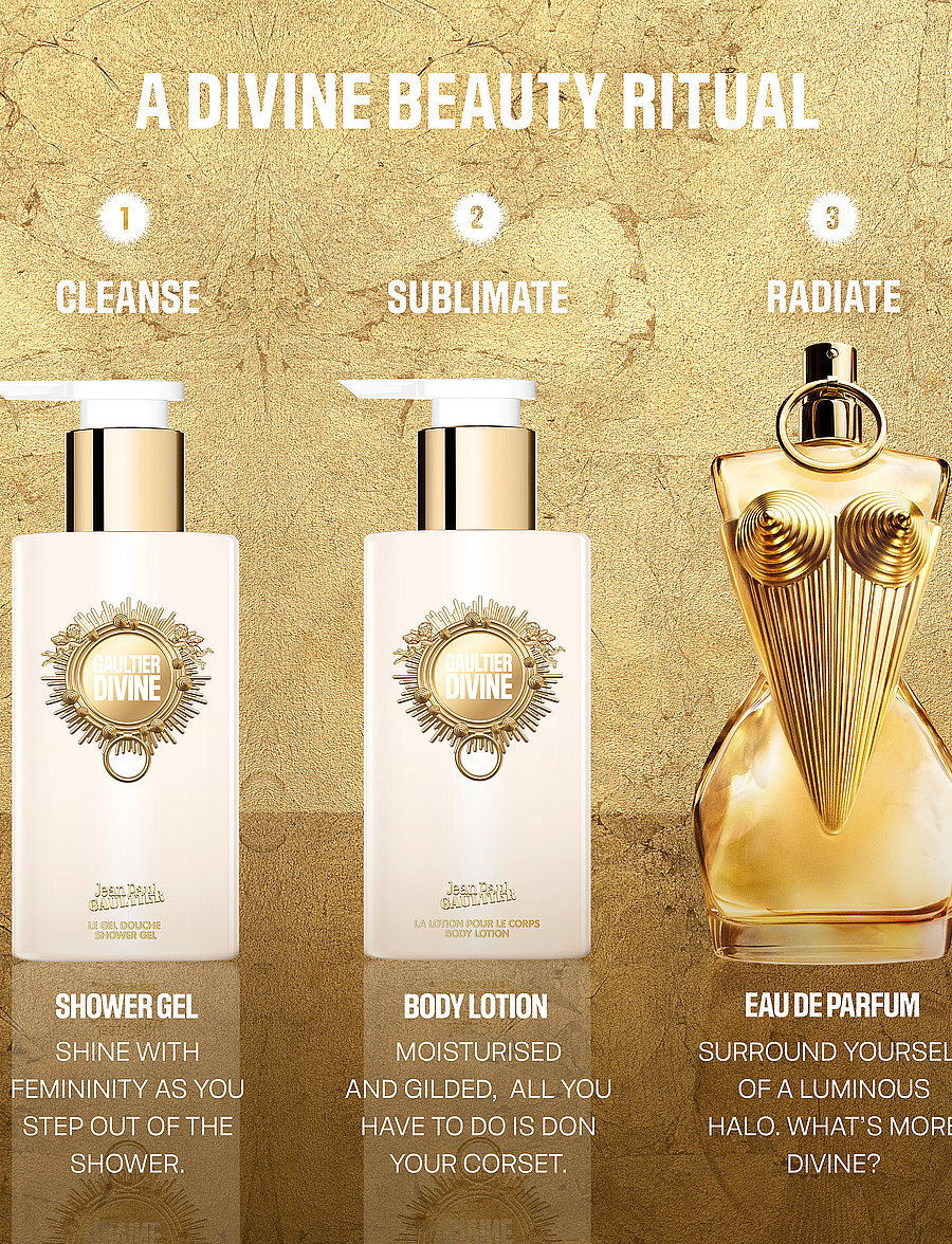 Jean Paul Gaultier - JEAN PAUL GAULTIER DIVINE SHOWER GEL - sturtugel og olíur - no color - 3