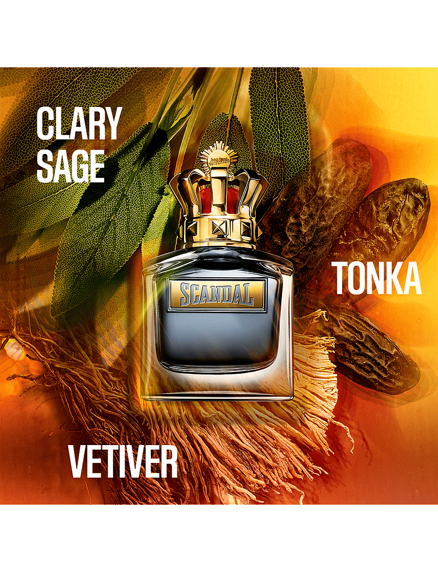Jean Paul Gaultier - Scandal Eau de Toilette For Him 150 ml - til ham - clear - 2