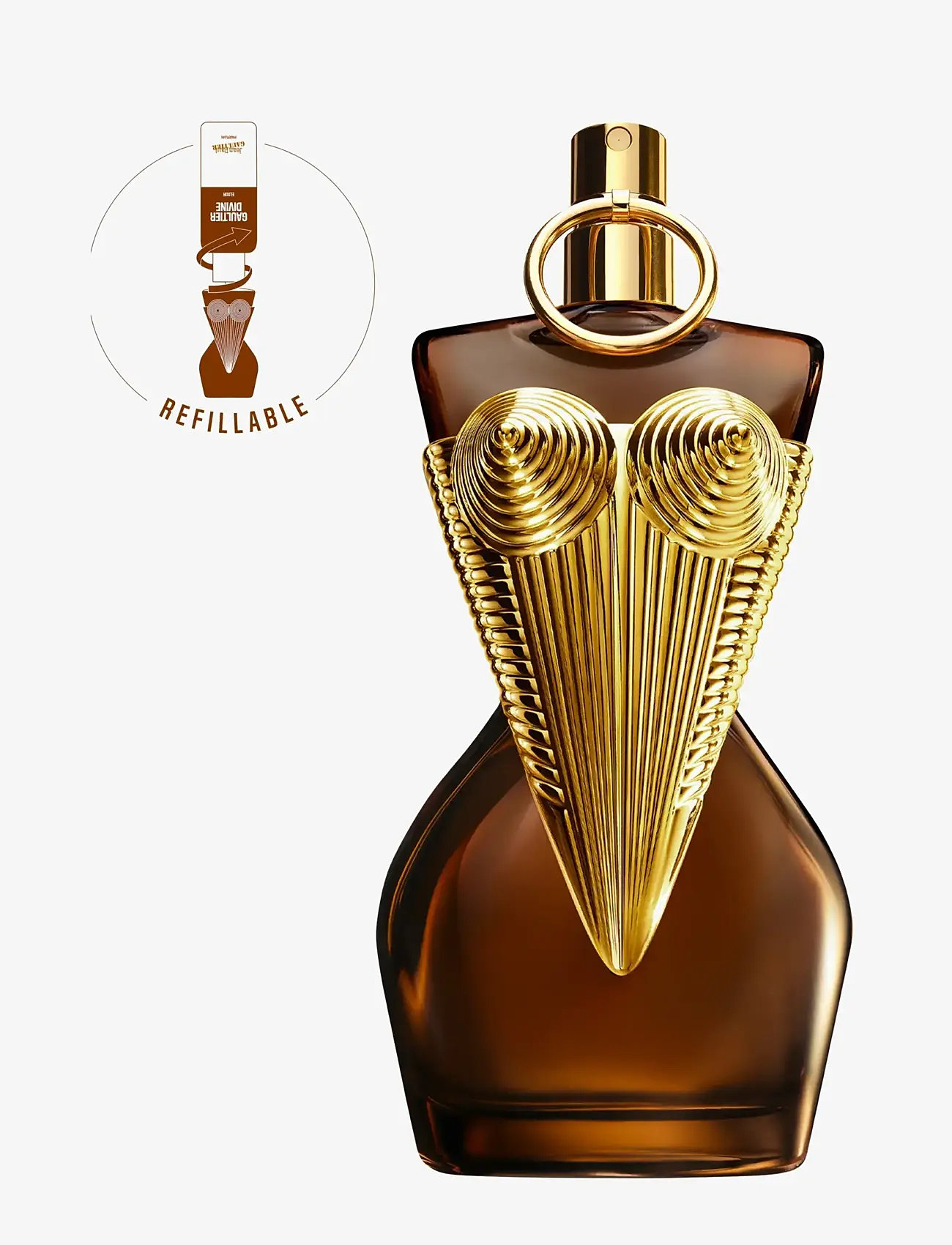 Jean Paul Gaultier - Gaultier Divine Elixir Parfum 100 ml - fragrance - clear - 0