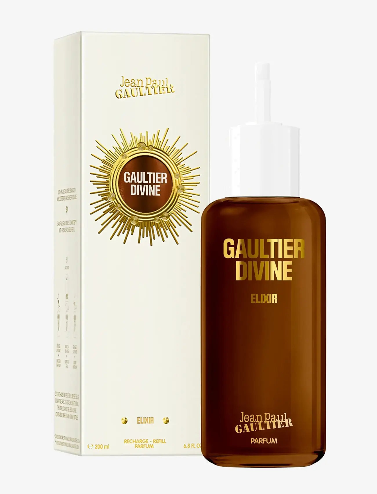 Jean Paul Gaultier - Gaultier Divine Elixir Parfum Refill 200 ml - parfym - clear - 2
