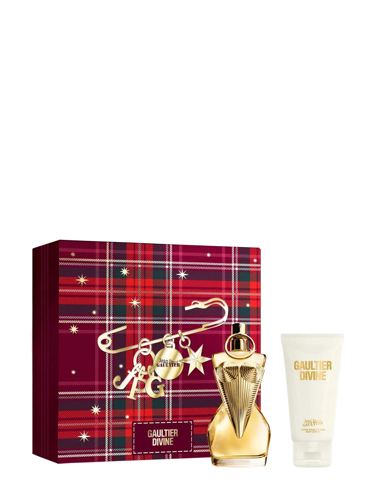 Jean Paul Gaultier Set Gaultier Divine Eau de Parfum 50 ml + Lotion Pour Le Corps Body Lotion 75 ml - Parfymer & dofter - CLEAR / undefined