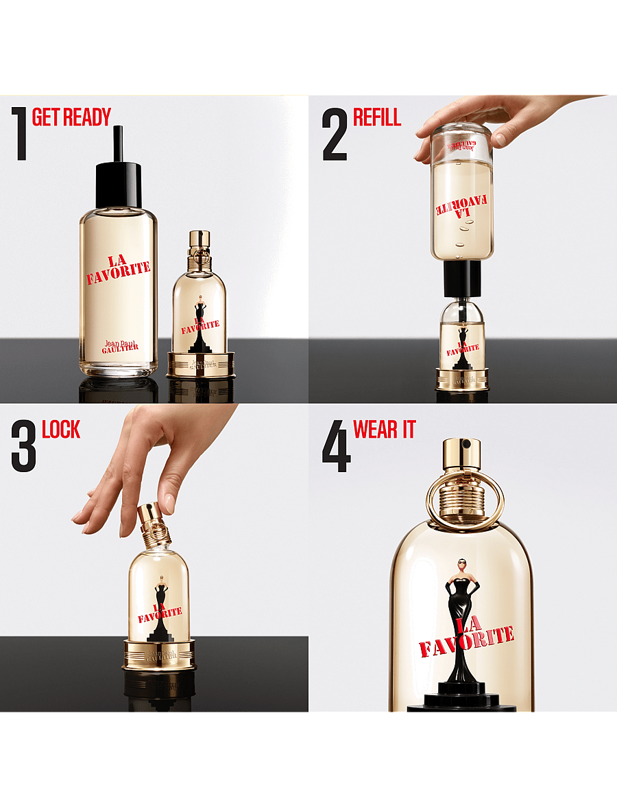 Jean Paul Gaultier - La Favorite Eau de Parfum - redo för date night - clear - 4