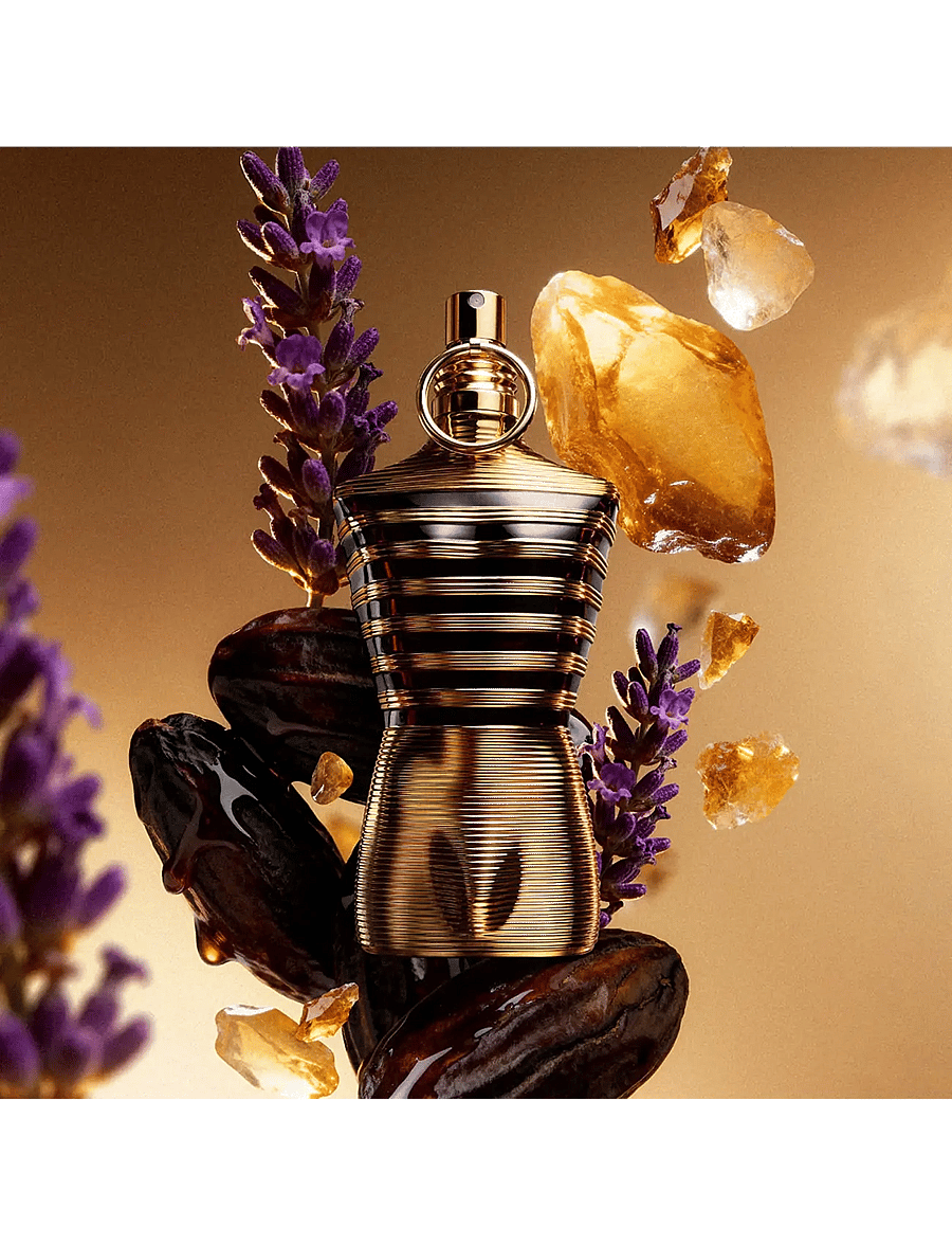 Jean Paul Gaultier - Set Le Male Elixir Parfum 75 ml + All-Over Shower Gel 75 ml - gåvoset - clear - 3