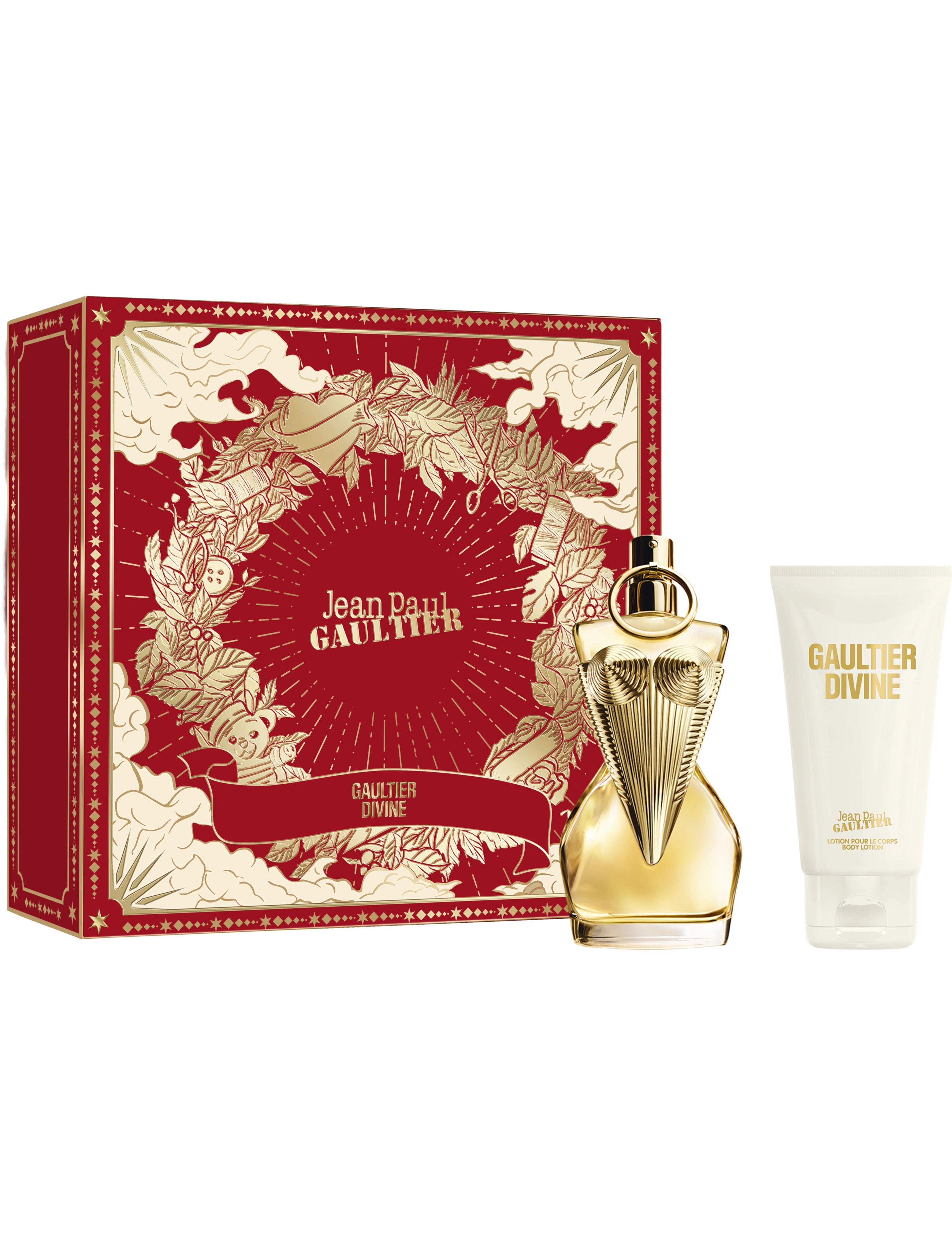 Jean Paul Gaultier Set Gaultier Divine Lotion Pour Le Corps Body Lotion 75 ml + Eau de Parfum 50 ml - Gift sets - CLEAR / undefined