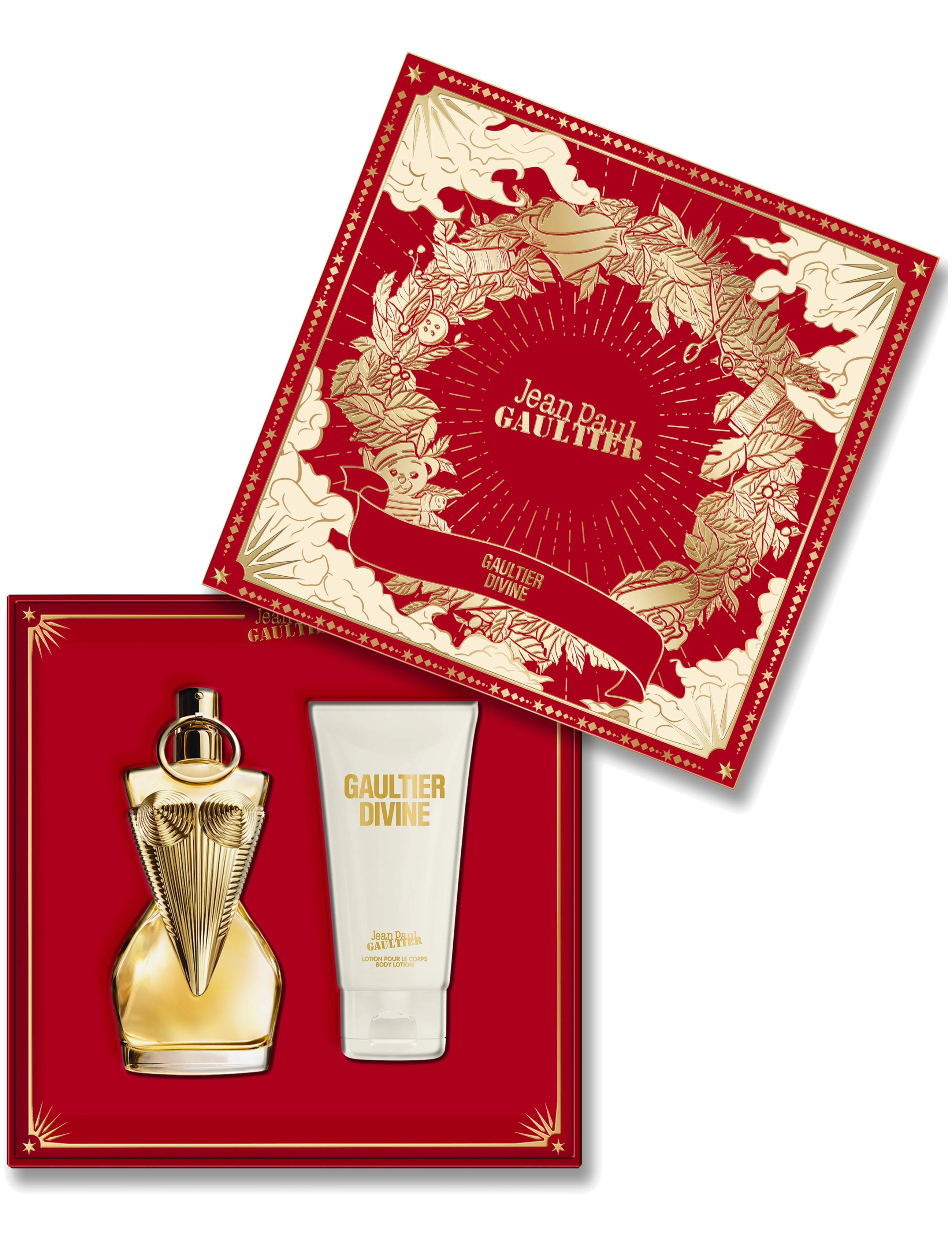 Jean Paul Gaultier - Set Gaultier Divine Lotion Pour Le Corps Body Lotion 75 ml + Eau de Parfum 50 ml - gåvoset - clear - 1