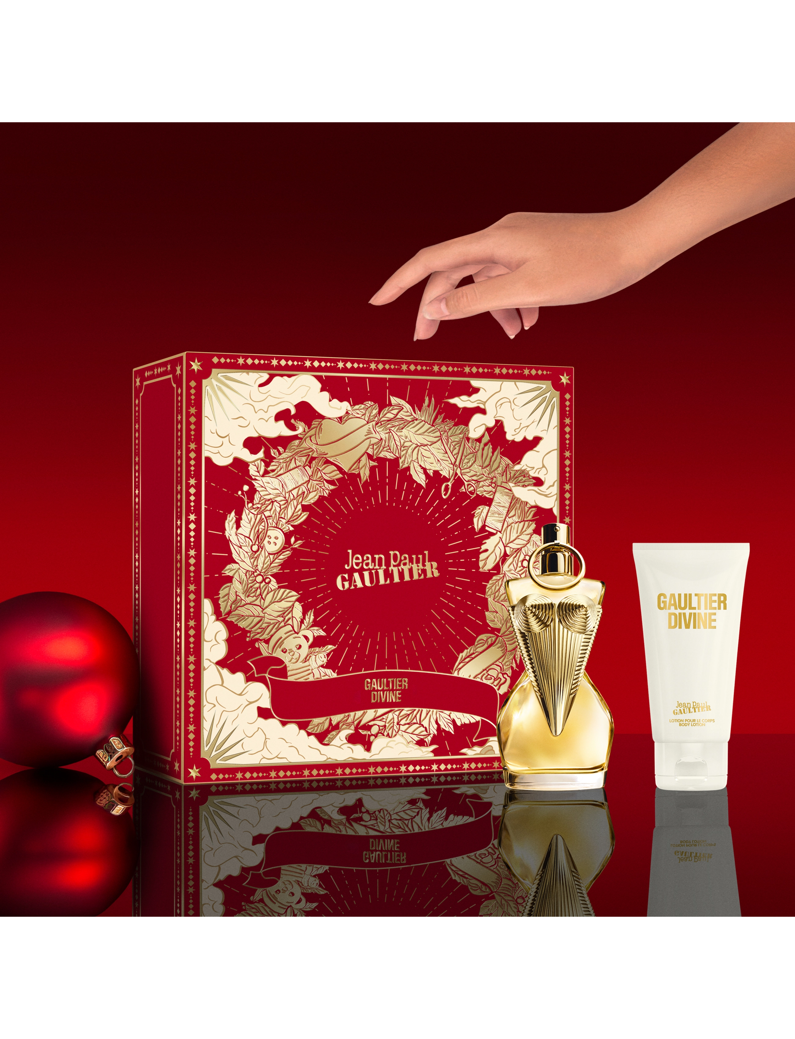 Jean Paul Gaultier - Set Gaultier Divine Lotion Pour Le Corps Body Lotion 75 ml + Eau de Parfum 50 ml - gåvoset - clear - 4