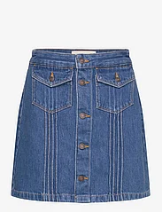 Jeanerica - Andrea - short skirts - mid blue - 0