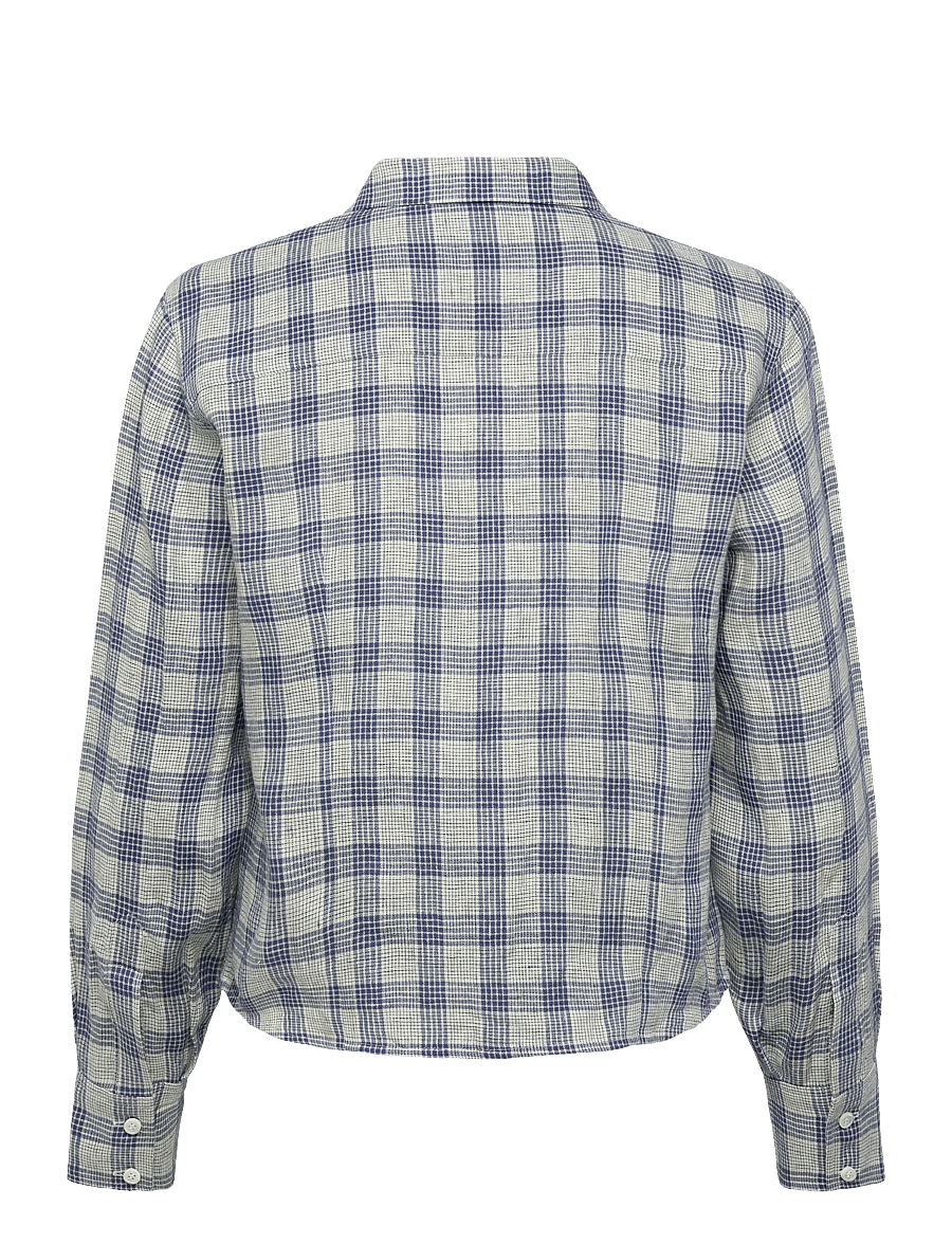 Jeanerica - Vera - långärmade skjortor - blue white check - 2