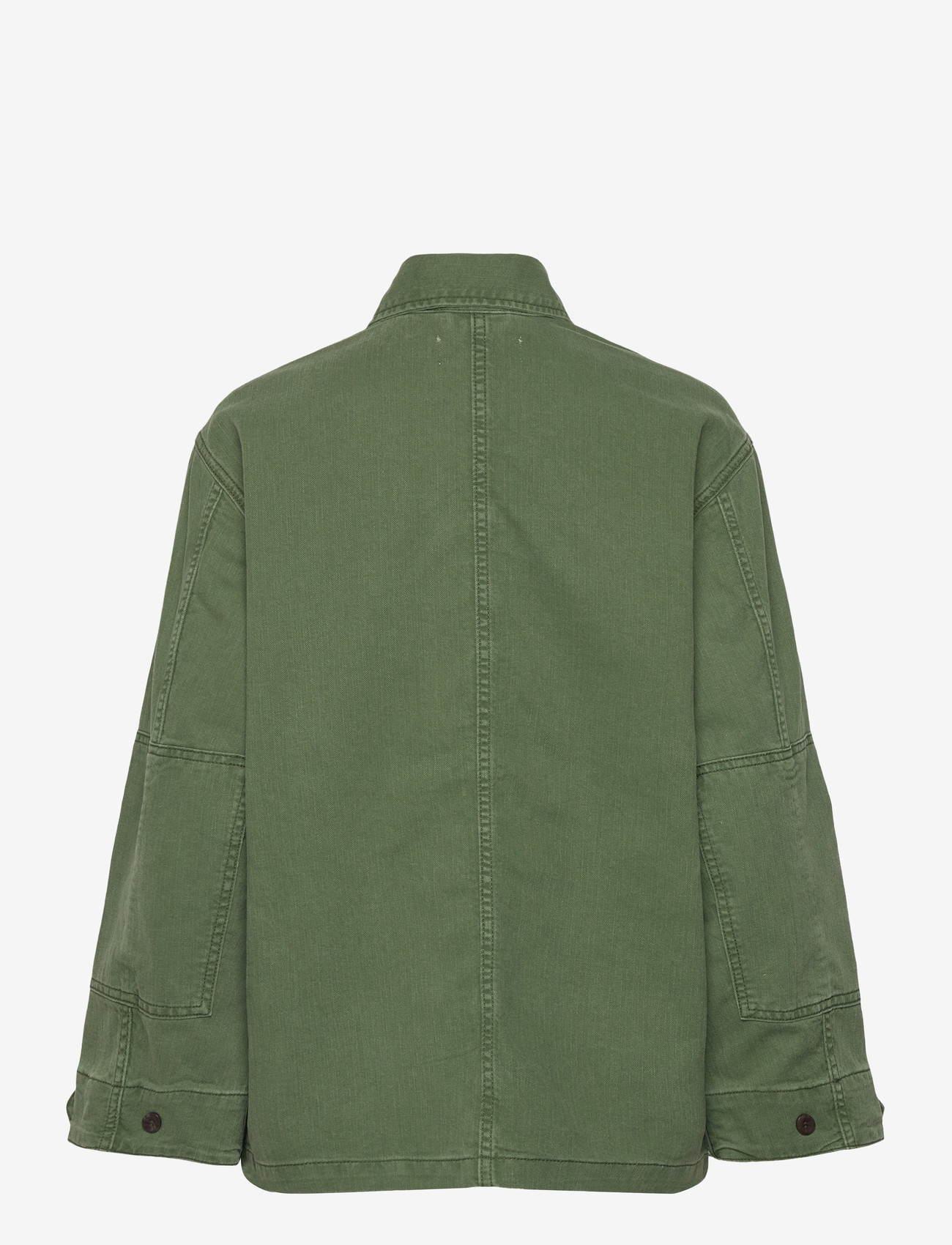 Jeanerica - Lucy - utility-jakker - chevron green - 2