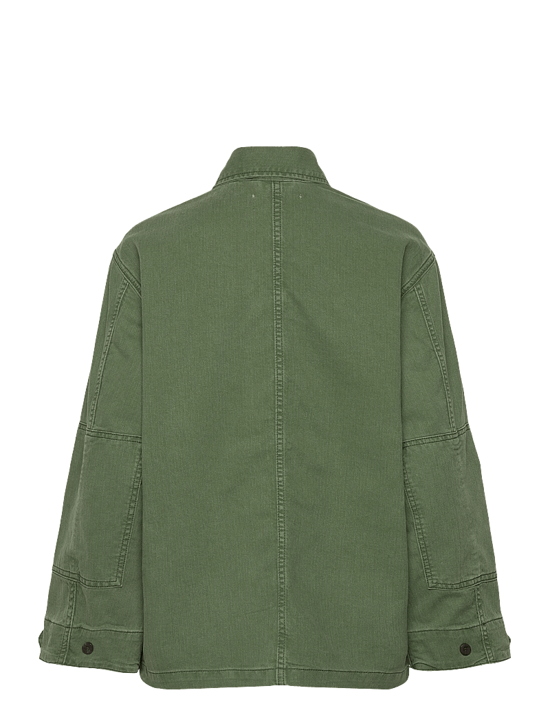 Jeanerica - Lucy - frühlingsjacken - chevron green - 2