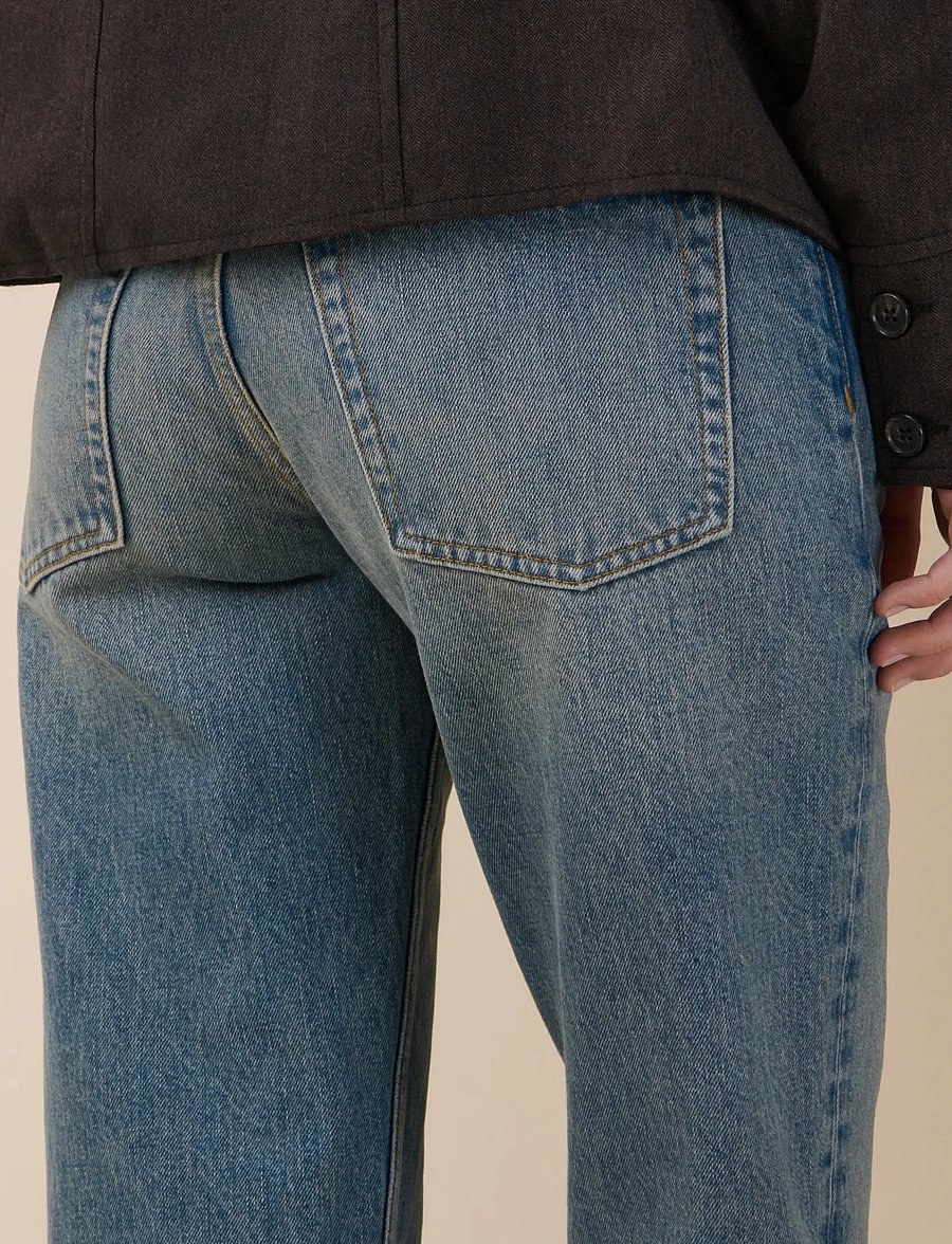 Jeanerica - Kyoto Droit - straight jeans - 1990 light vintage - 5