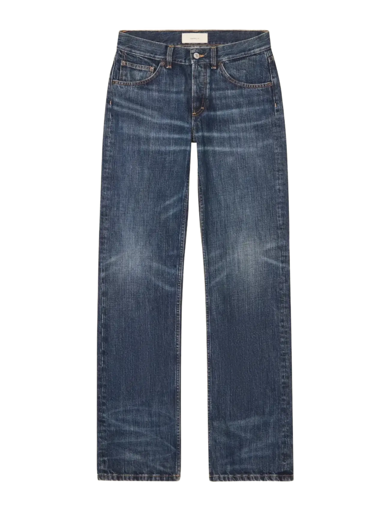 Jeanerica - Kyoto Droit - sirged teksad - dark blue righe - 1